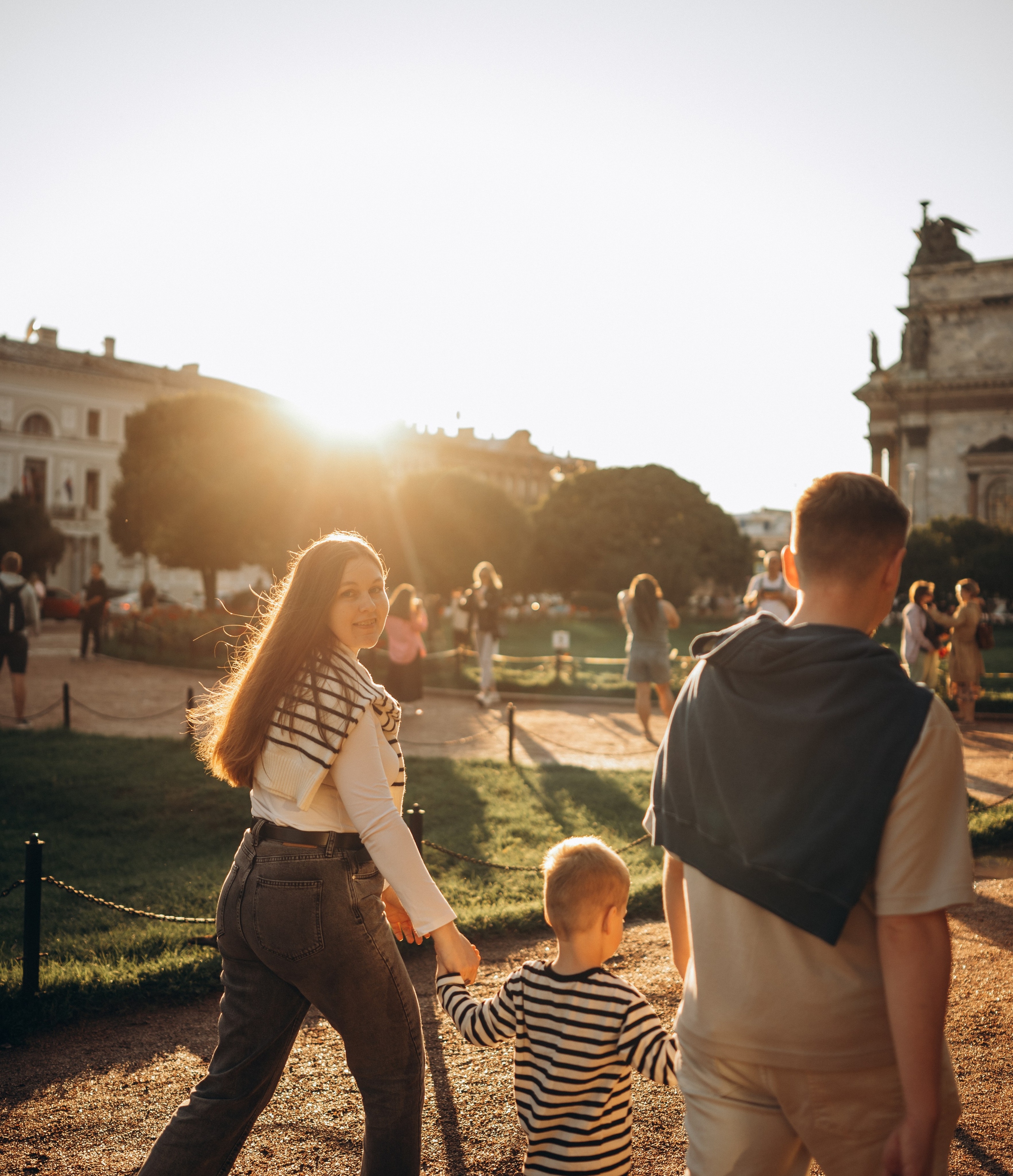 Вечерняя прогулка. Семейный и женский фотограф Вероника Никкор