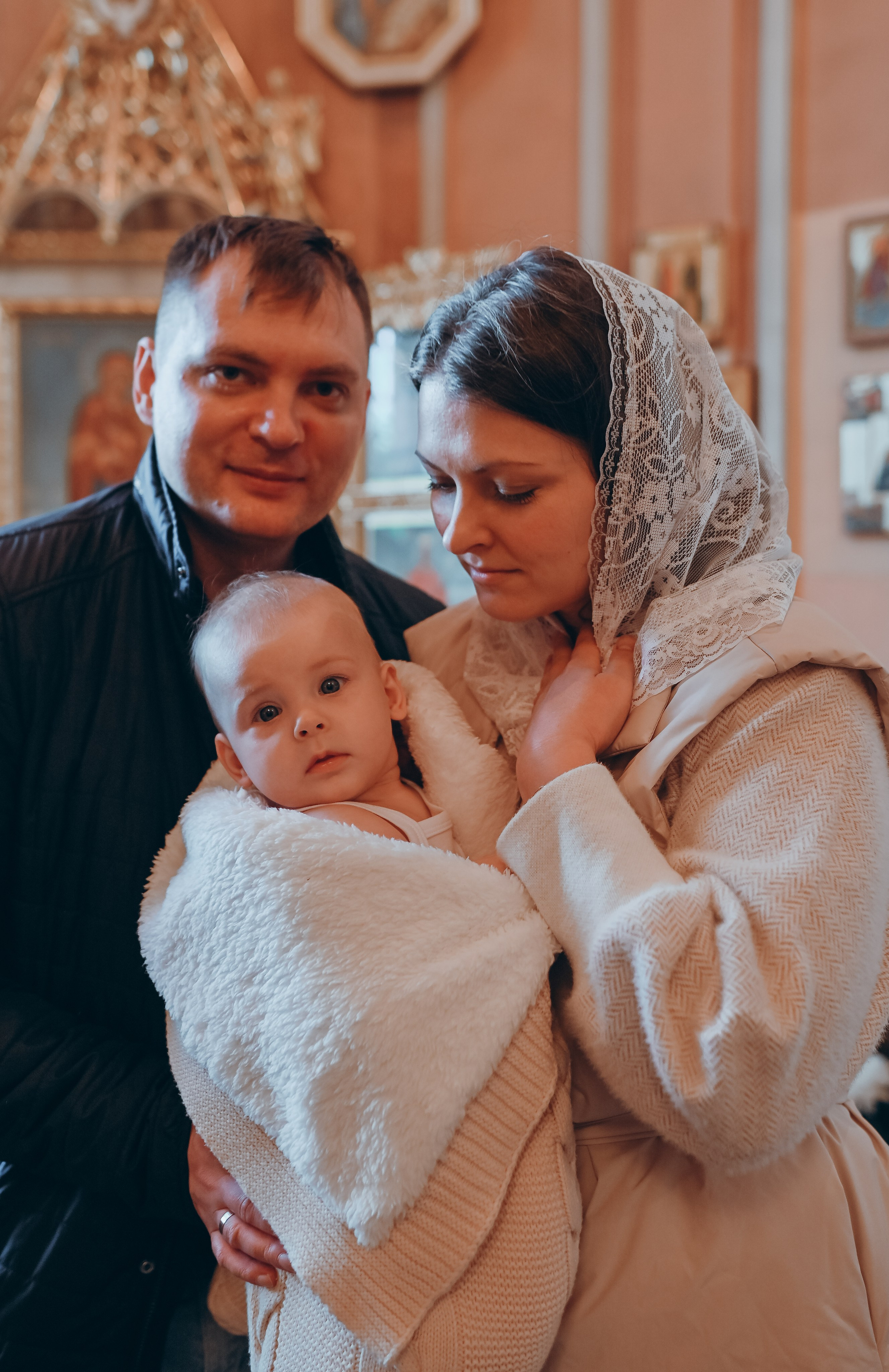 Крещение Любочки. Семейный и свадебный фотограф в Санкт-Петербурге Яна