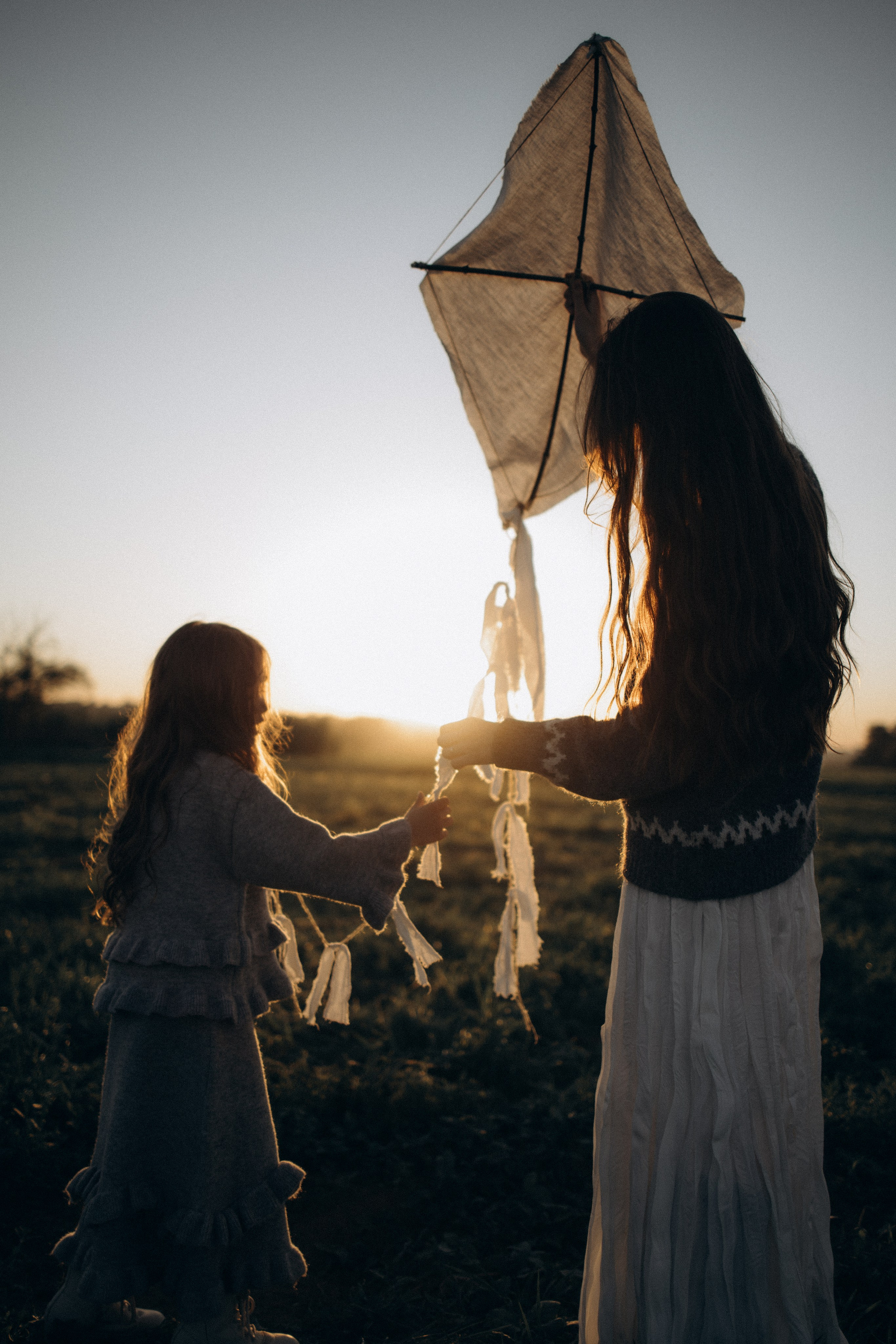Поле, ромашки и воздушный змей. Семейный фотограф Москва Юлиана Фетисова