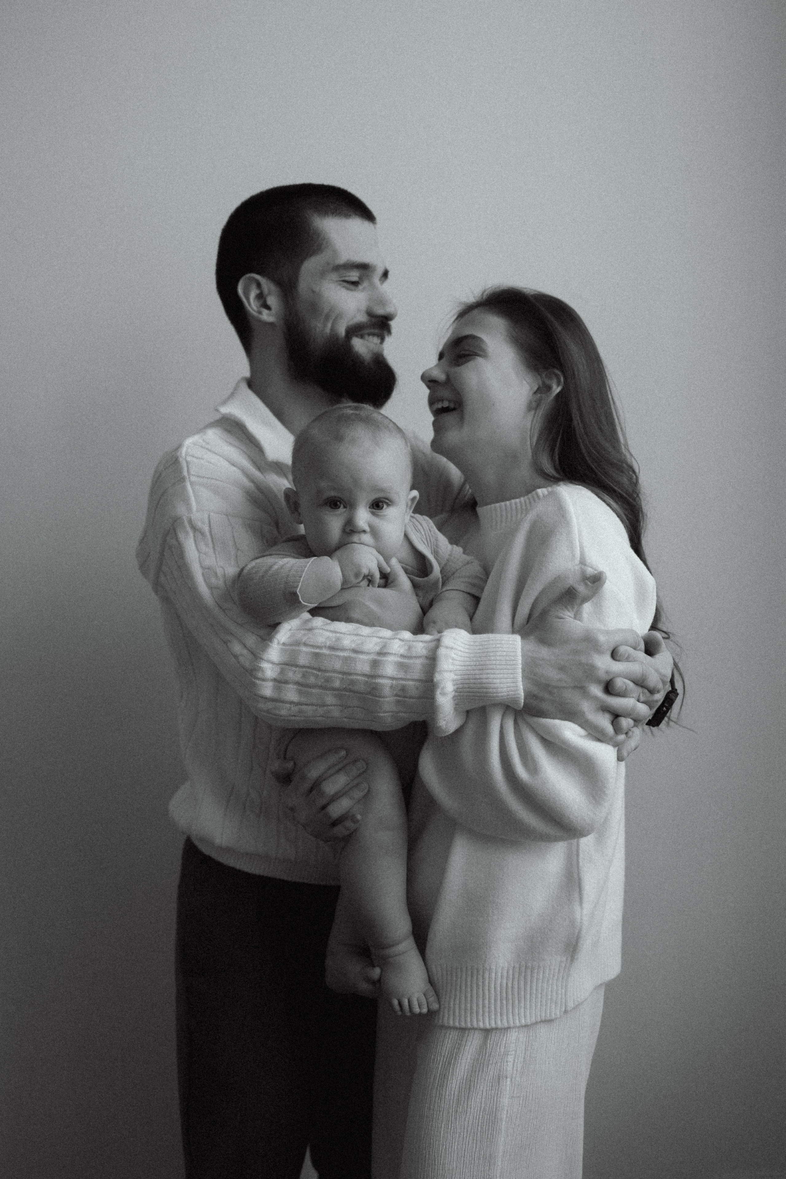 Семейная фотосессия в студии. Семейный фотограф Москва Юлиана Фетисова