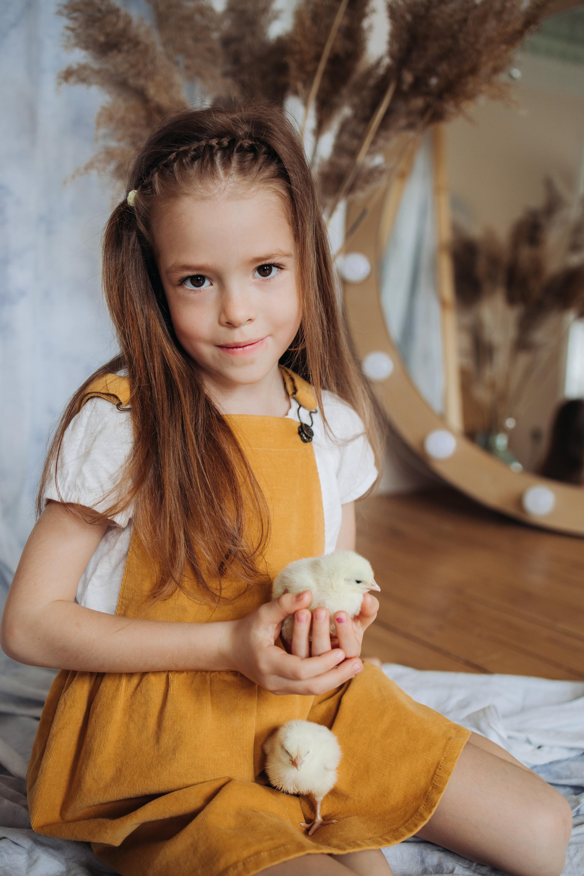 София Настя, Фотопроект «Цыплята», Самара. Семейный и свадебный фотограф Viva Photo