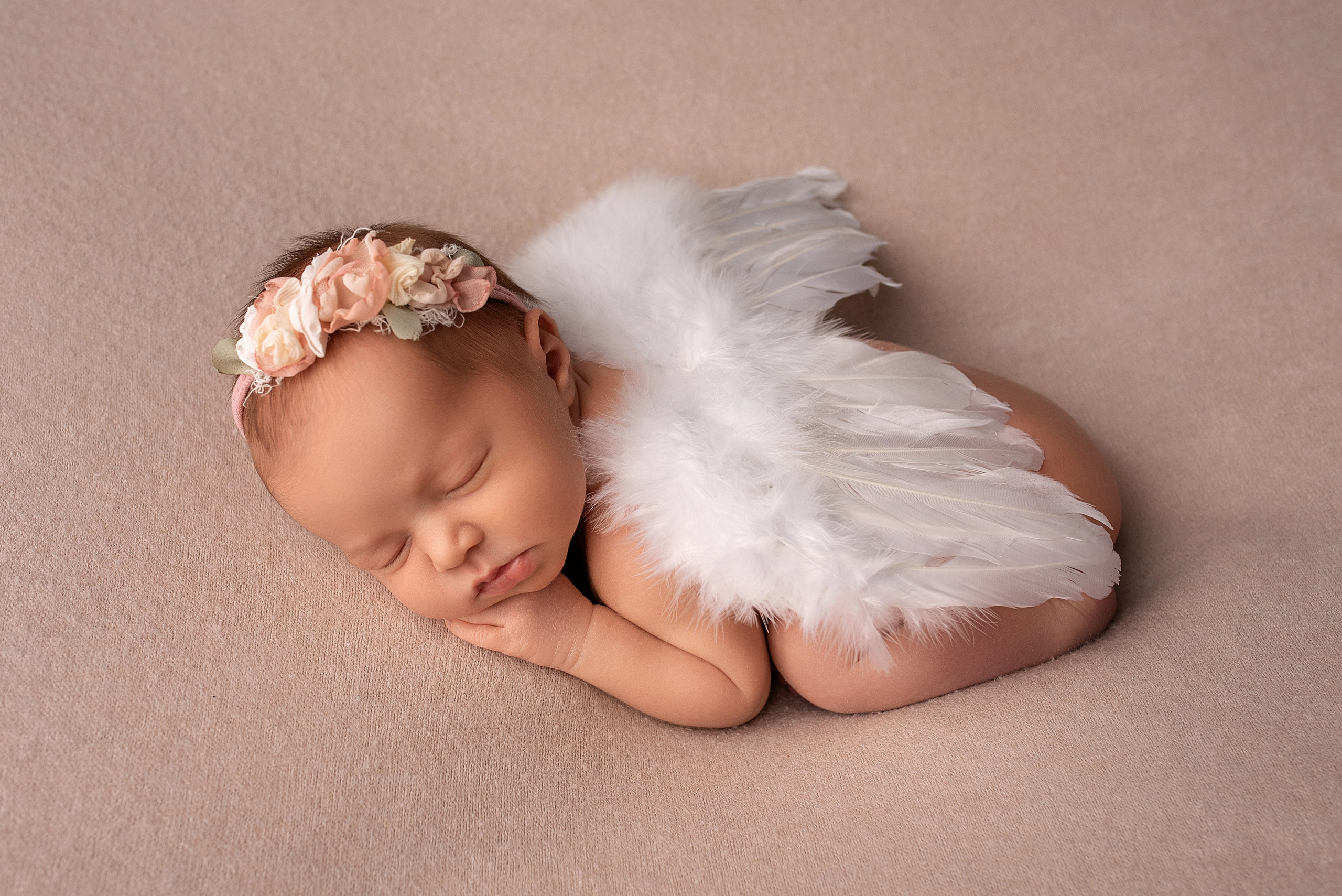 Новорождённые девочки. Детский фотограф новорождённых в Минске Боровик Екатерина