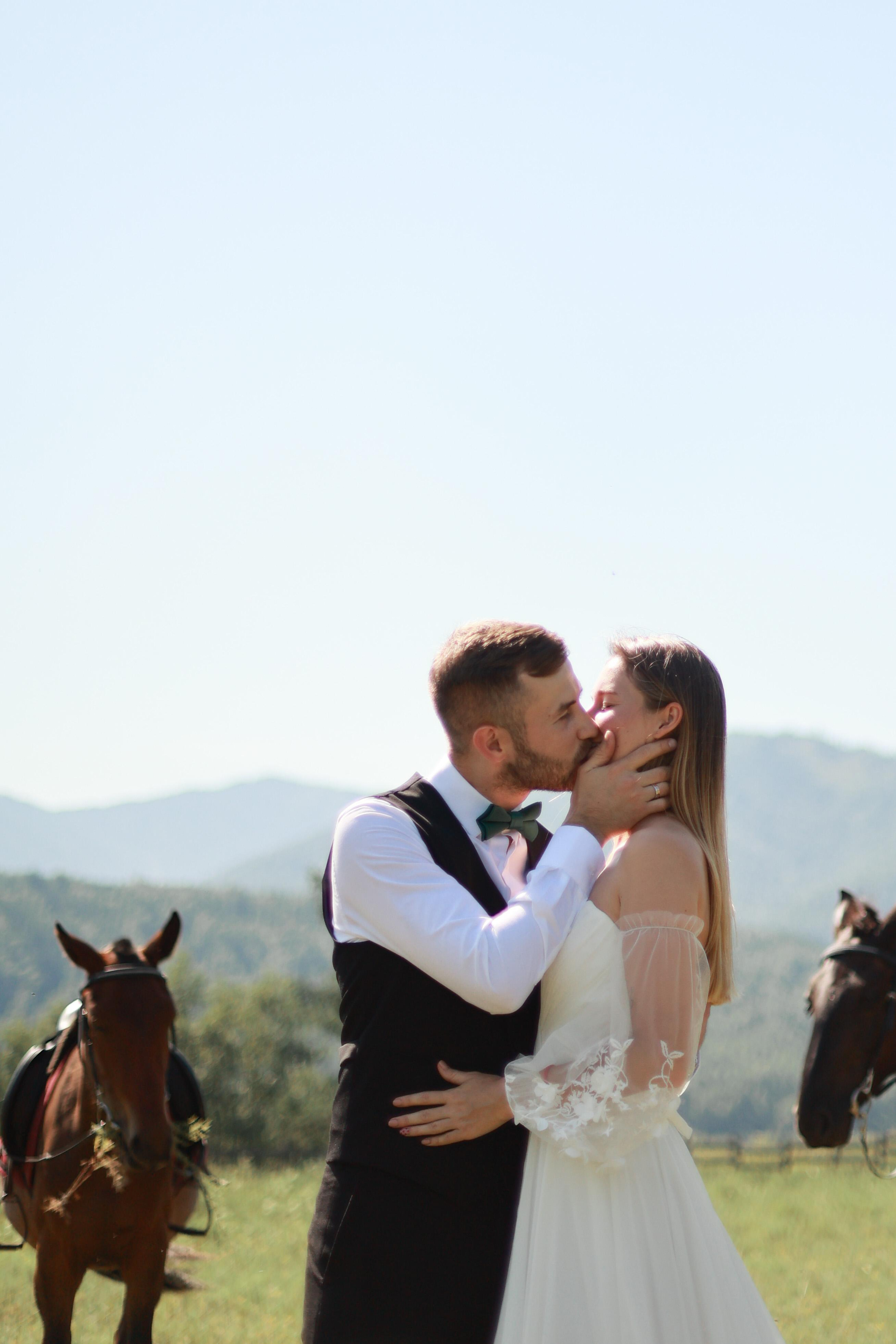 Свадебная съемка Дарьи и Егора на Алтае. Фотограф в Краснодаре и на Алтае Мария Зорькина