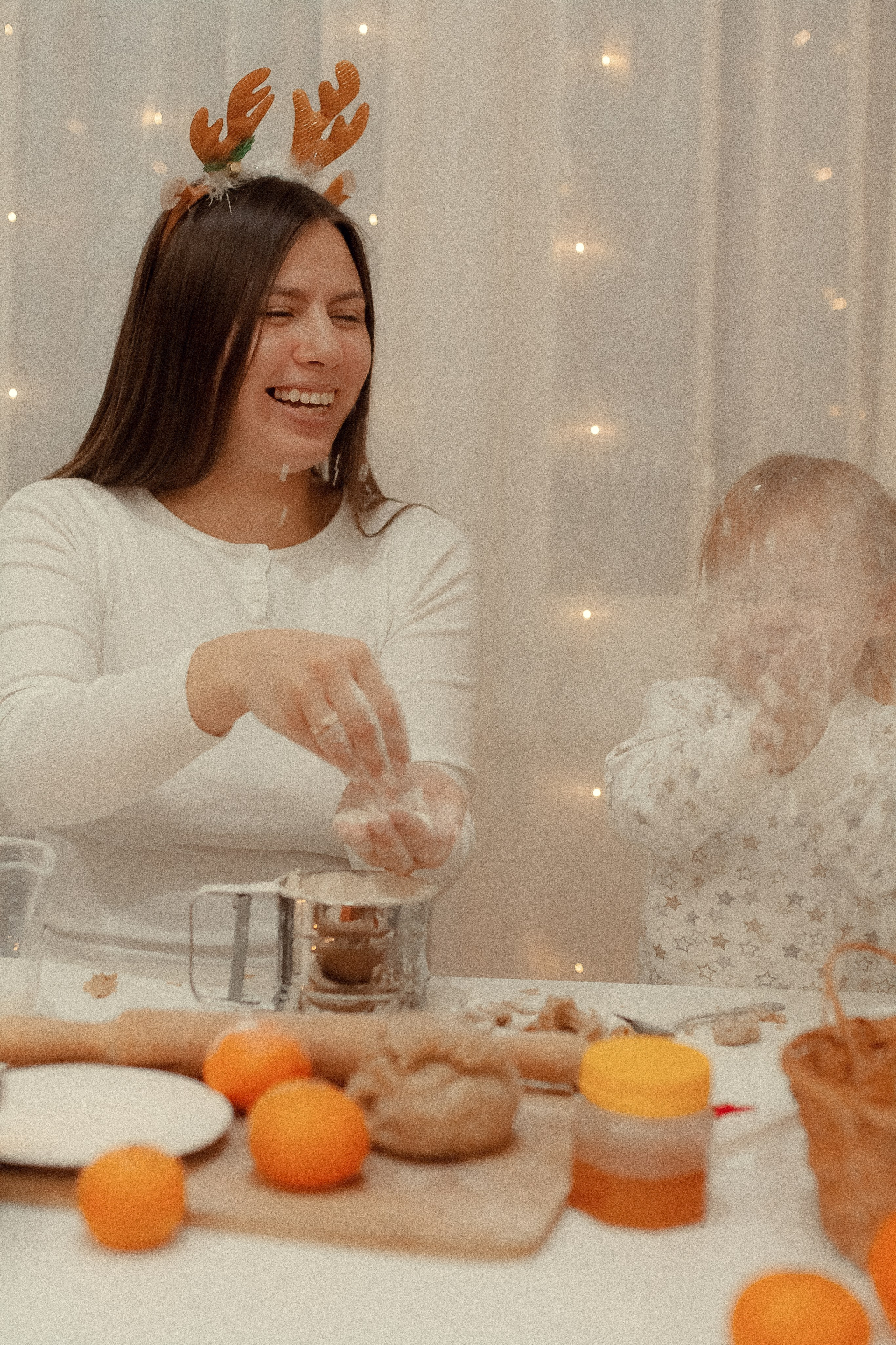 Таня и Ариша. Имбирные печеньки. Профессиональный фотограф, Москва |Видное Елена Елизарова