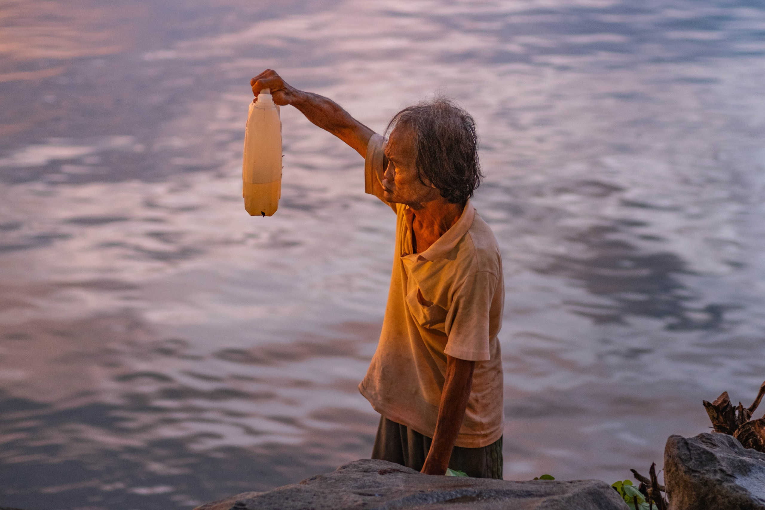 О. Борнео, г. Сандакан. Порт и рынок. Фотографии из путешествий