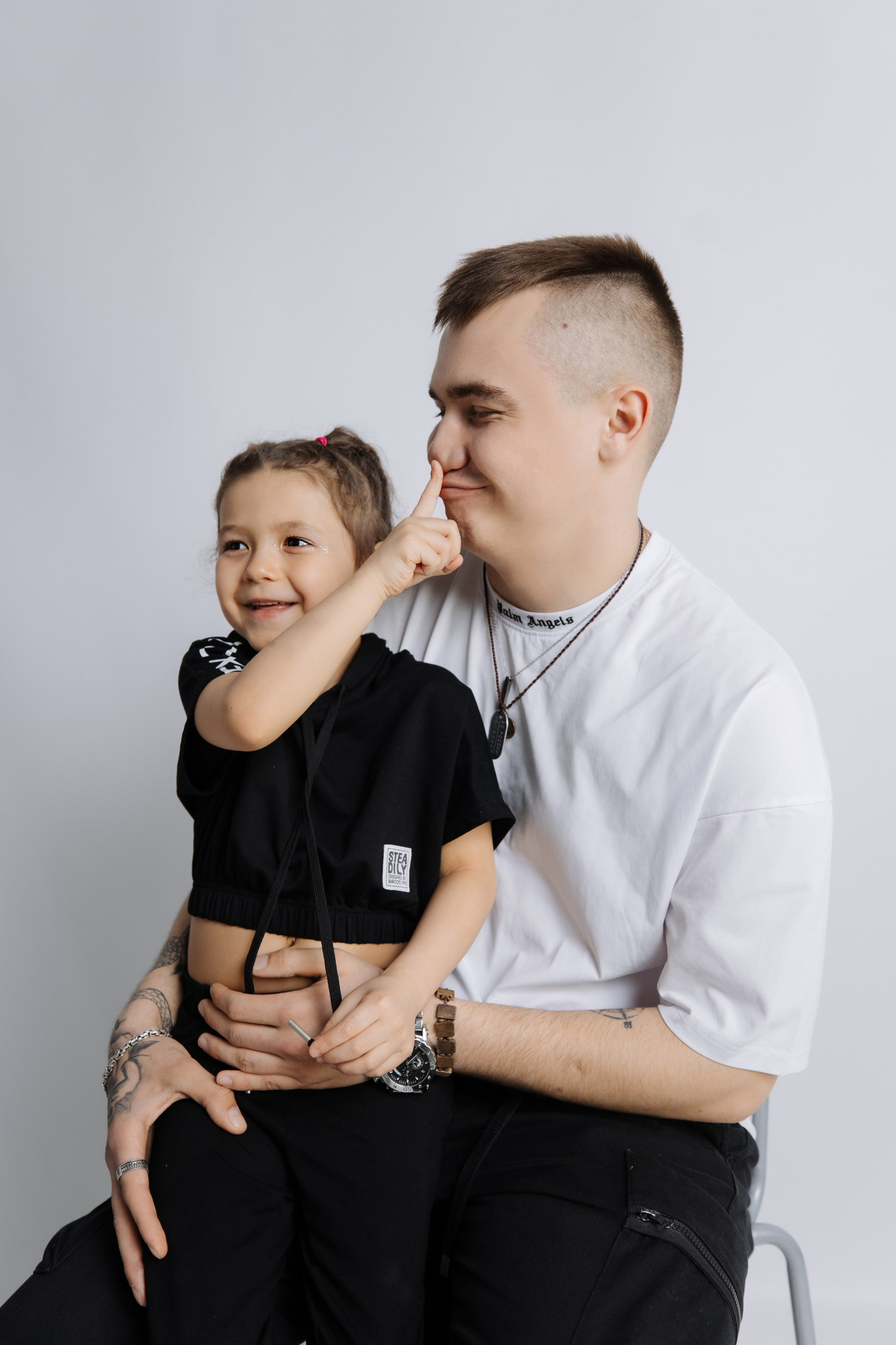 В студии. Фотограф Харп Лабытнанги