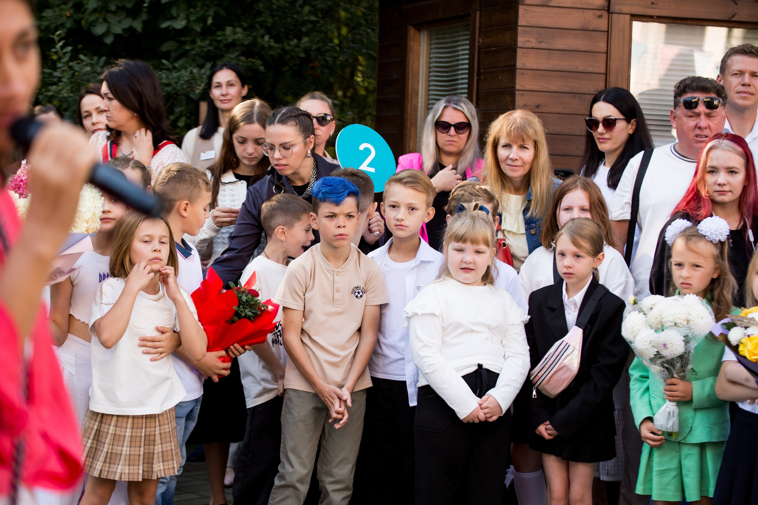 Репортаж 1 сентября Линейка. Семейный и детский фотограф в Ярославле