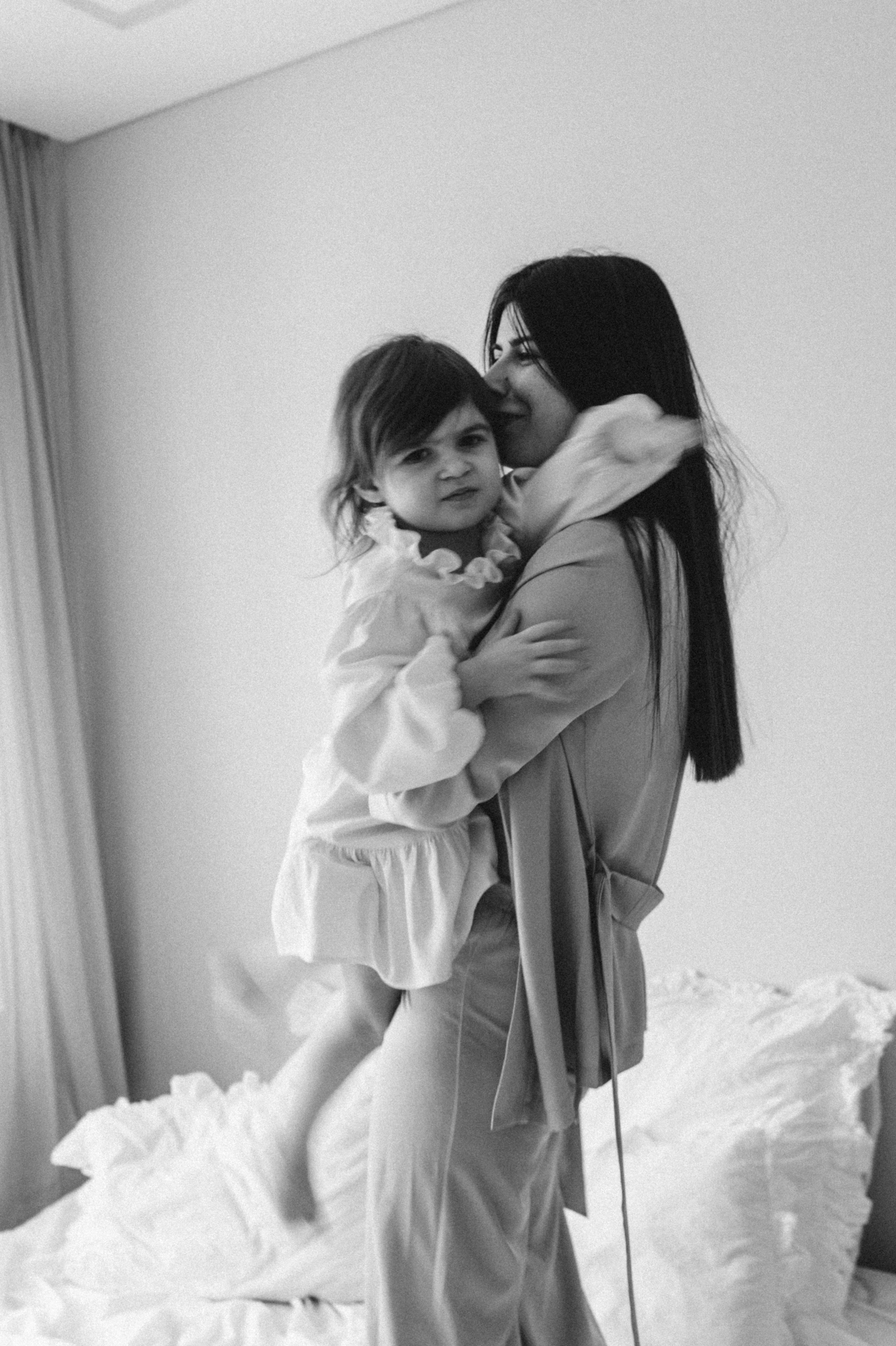 Лена и Николь дома. Семейный и свадебный lifestyle-фотограф в Москве Мария Петрова