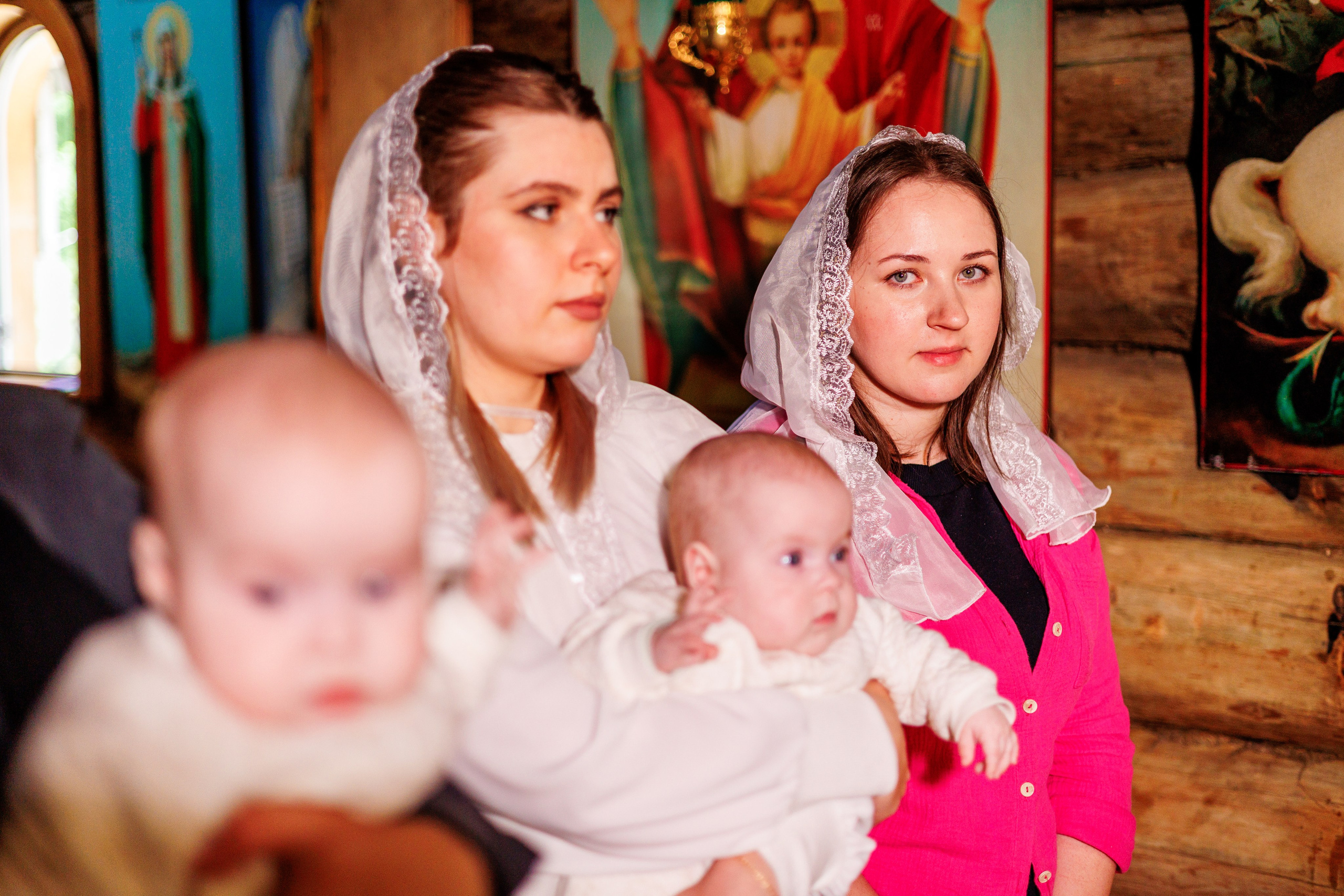 Крещение близняшек. Свадебный и семейный фотограф в Армавире