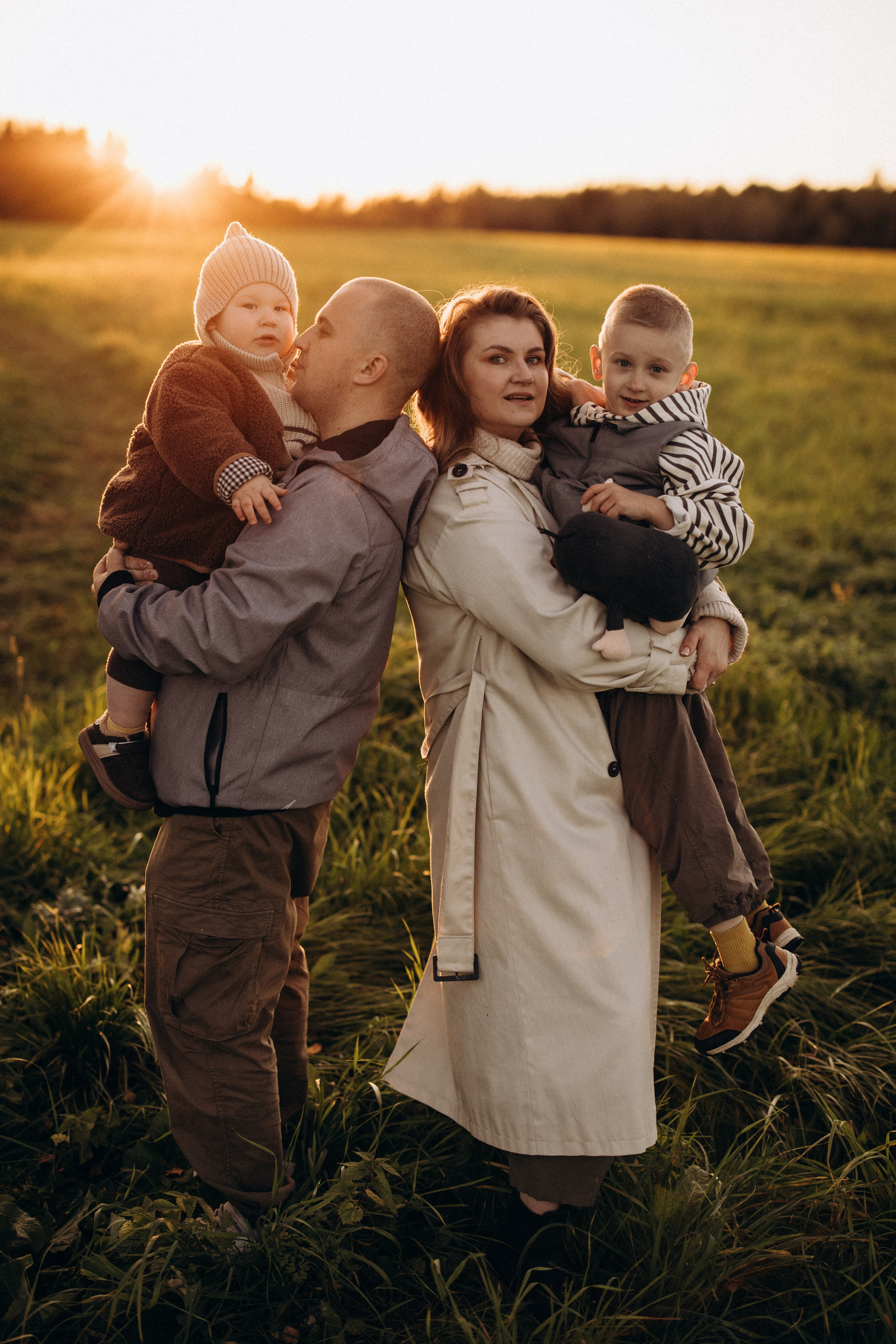 На закате. Евгения Пелипас