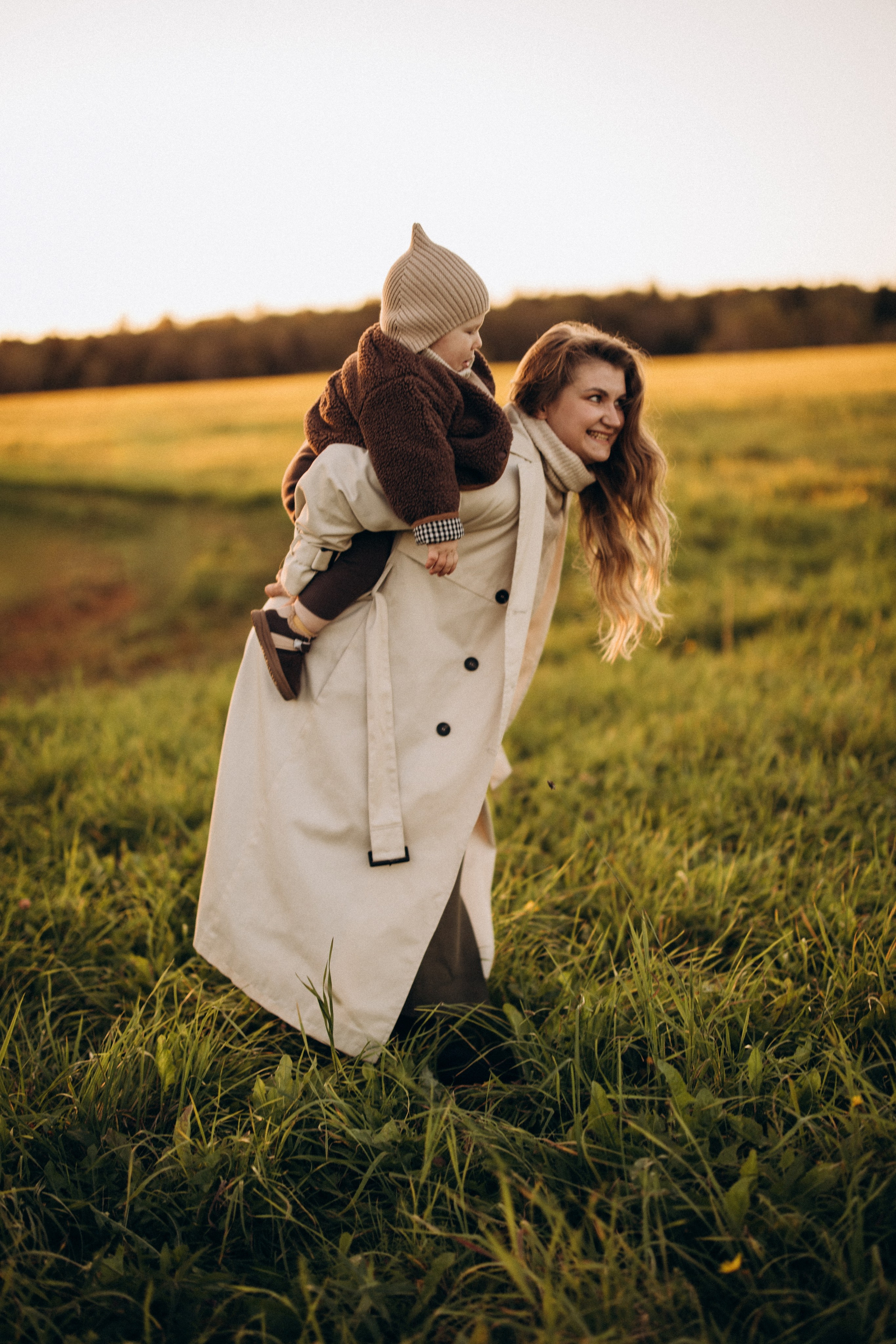 На закате. Евгения Пелипас