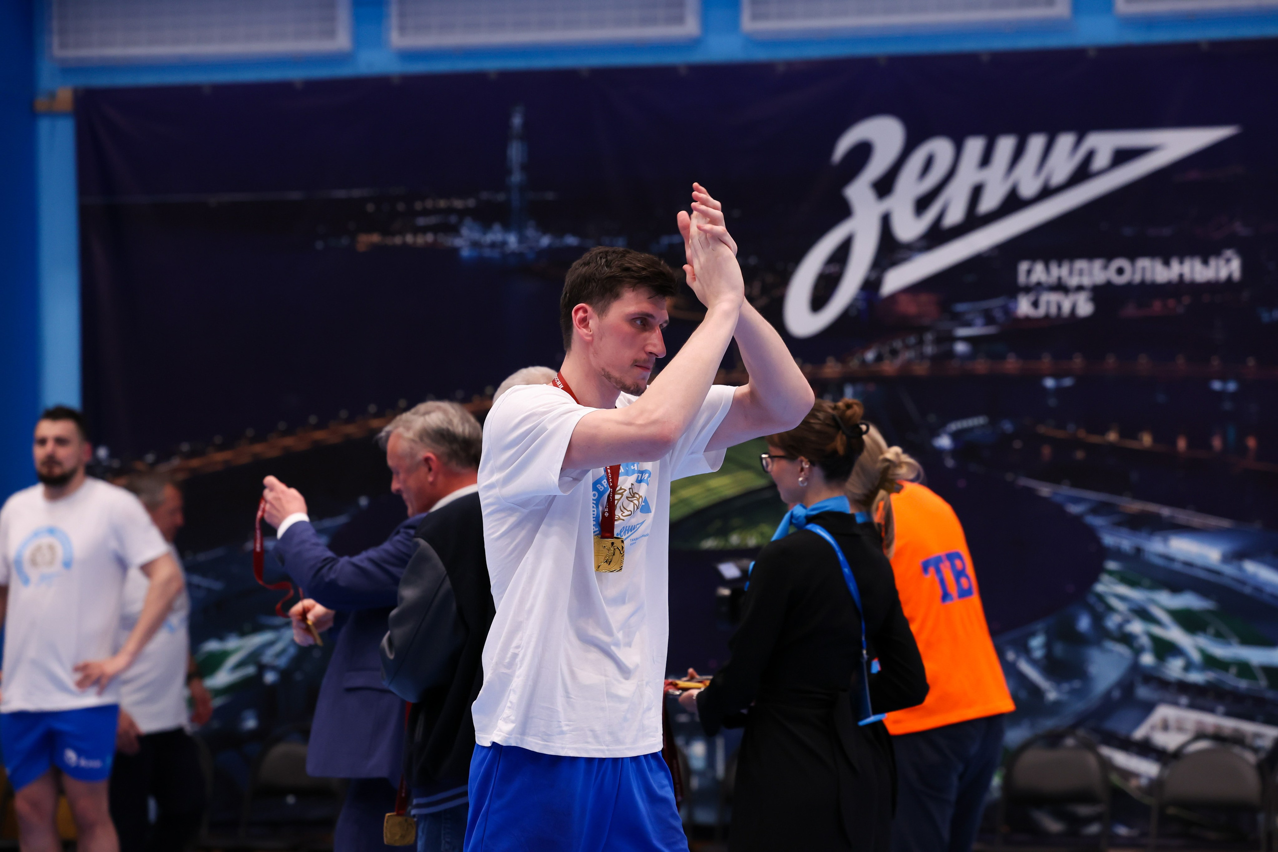 ГК Зенит — ГК ЦСКА финал ЧР2024/25 3 игра 28.05.2025. Спортивный и репортажный фотограф Антон Тереханов