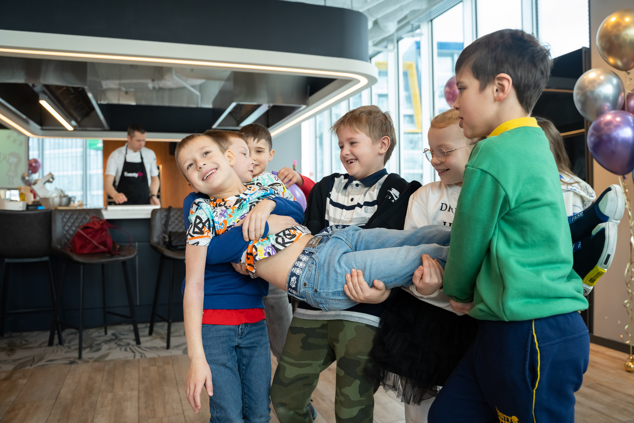 День Рождения в кулинарной студии. Фотограф в Одинцово, Москве