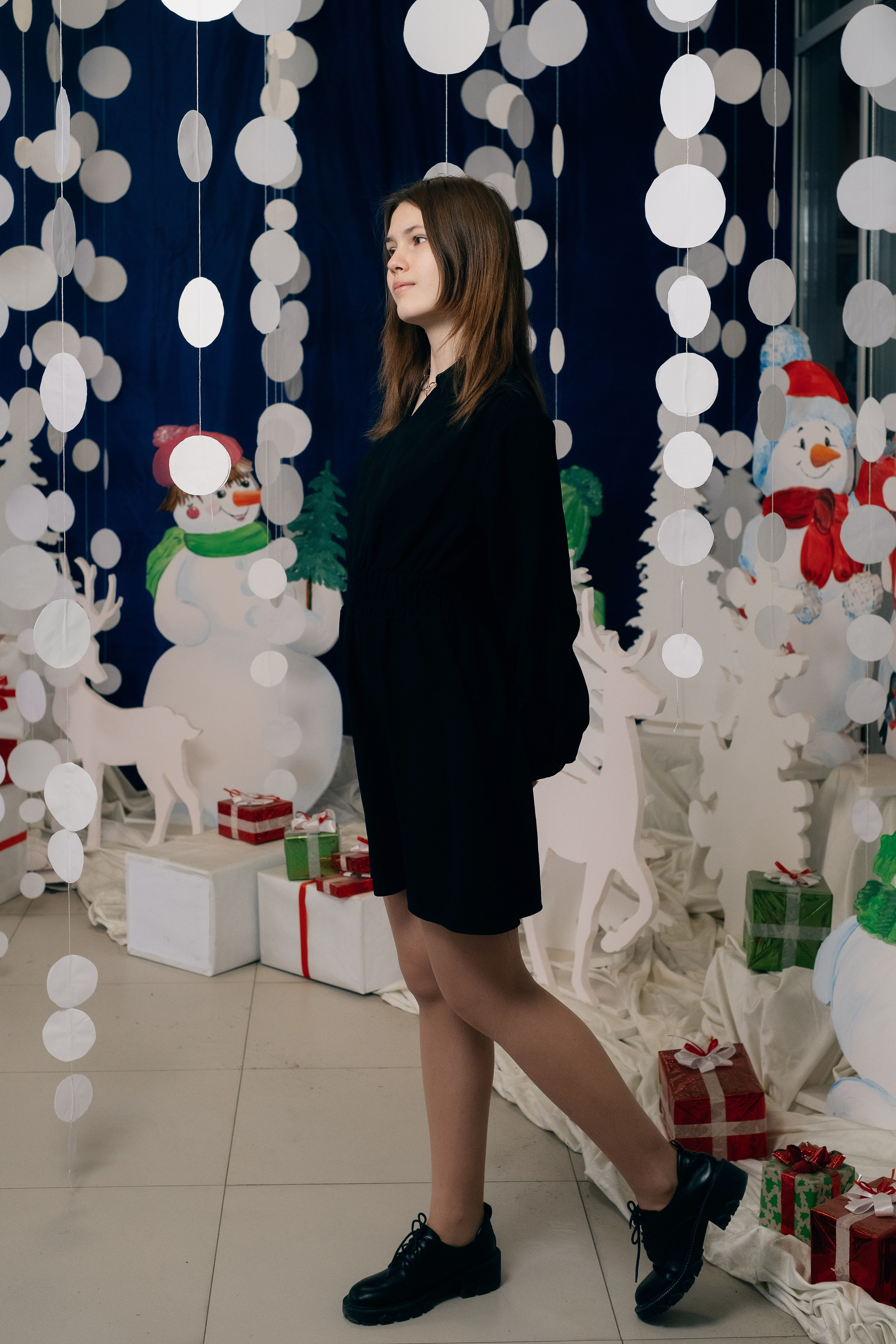 Новогодняя Фотосессия МАОУ СОШ№ 15 8 «Г». Свадебный и репортажной фотограф Денис Ожигин в Краснодаре и Краснодарском крае