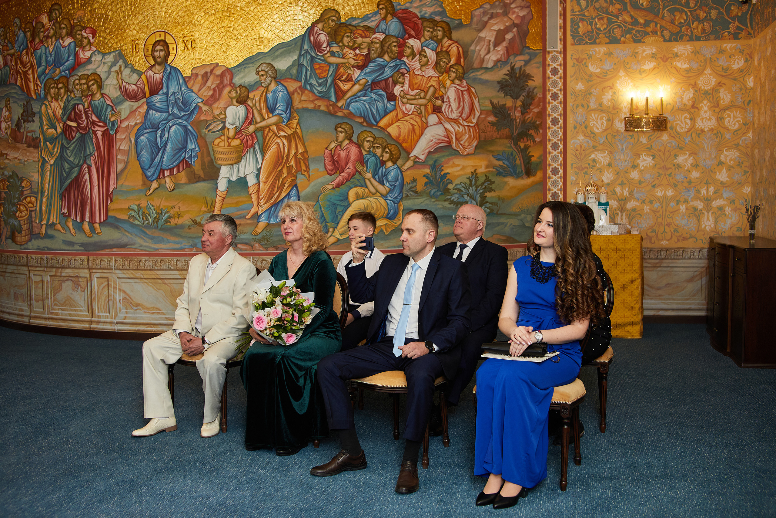 Венчание и Регистрация брака в Никольском храме. Репортажный Фотограф Москва Дарья Лунева