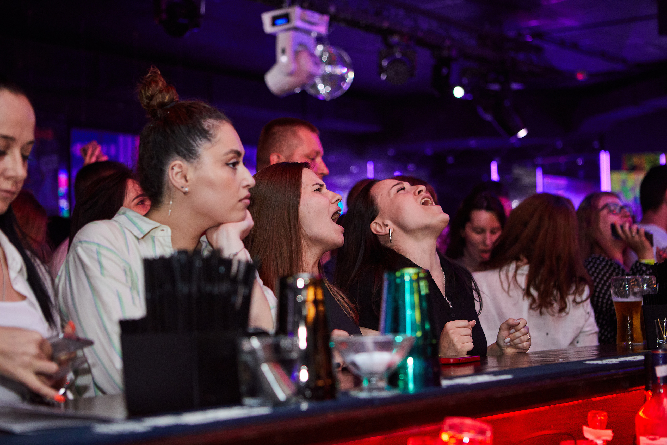 Выступление группы Фактор 2 в баре «Руки вверх». Репортажный Фотограф Москва Дарья Лунева