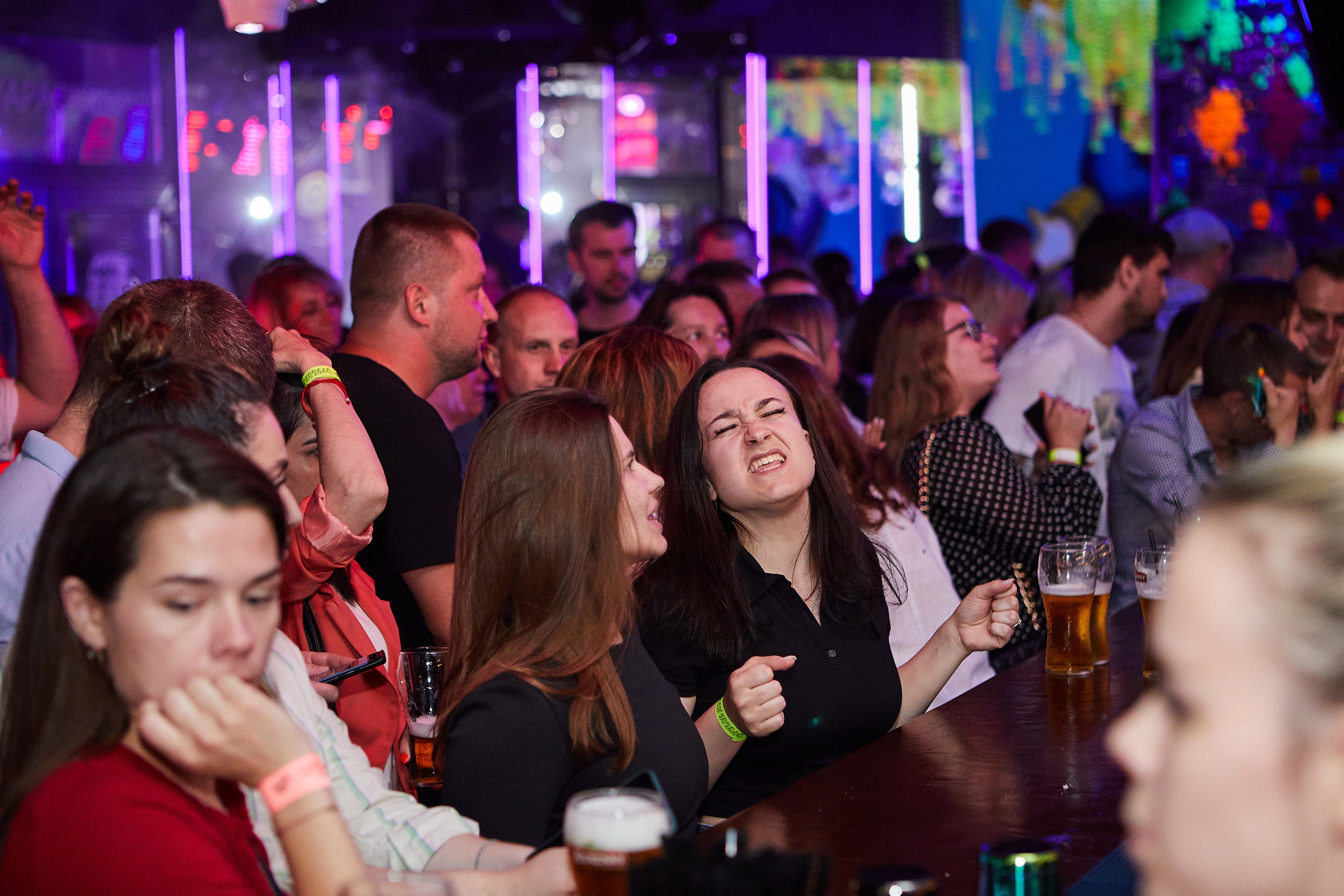 Выступление группы Фактор 2 в баре «Руки вверх». Репортажный Фотограф Москва Дарья Лунева