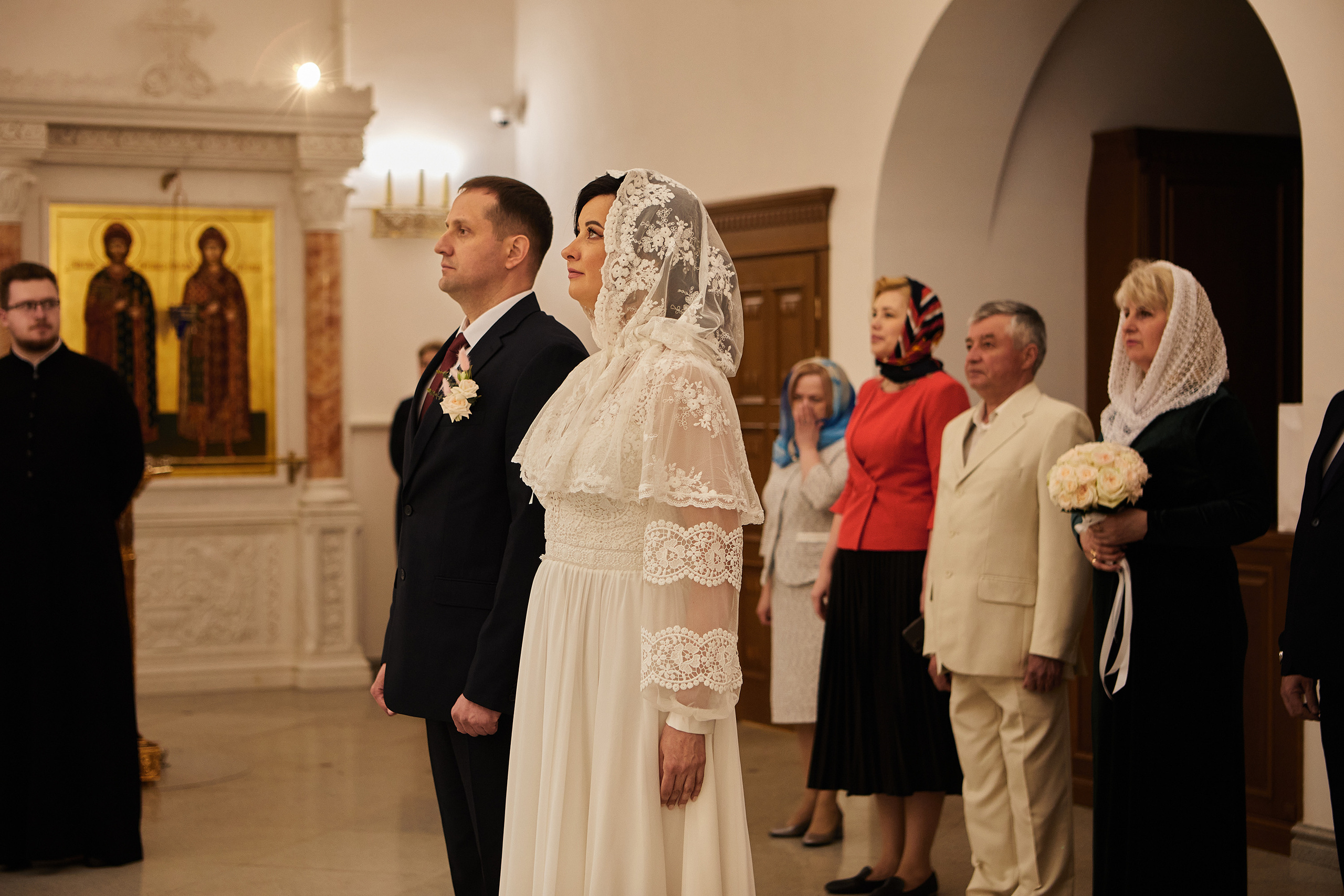 Венчание и Регистрация брака в Никольском храме. Репортажный Фотограф Москва Дарья Лунева