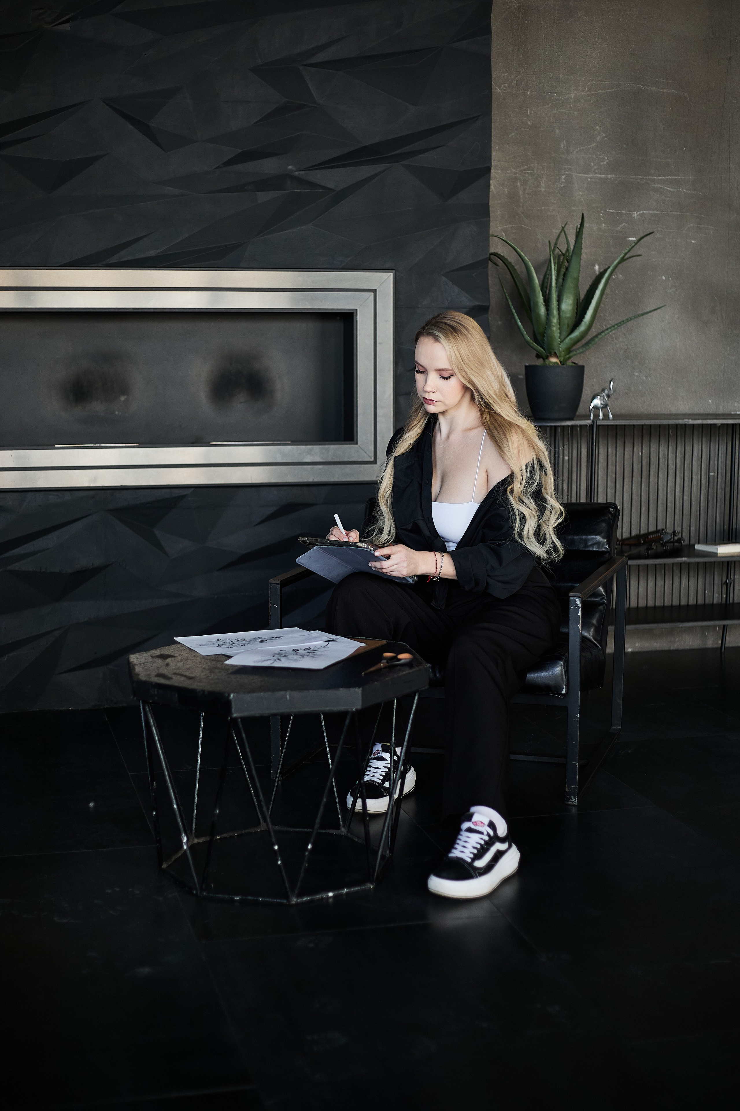 Тату мастер. Репортажный Фотограф Москва Дарья Лунева