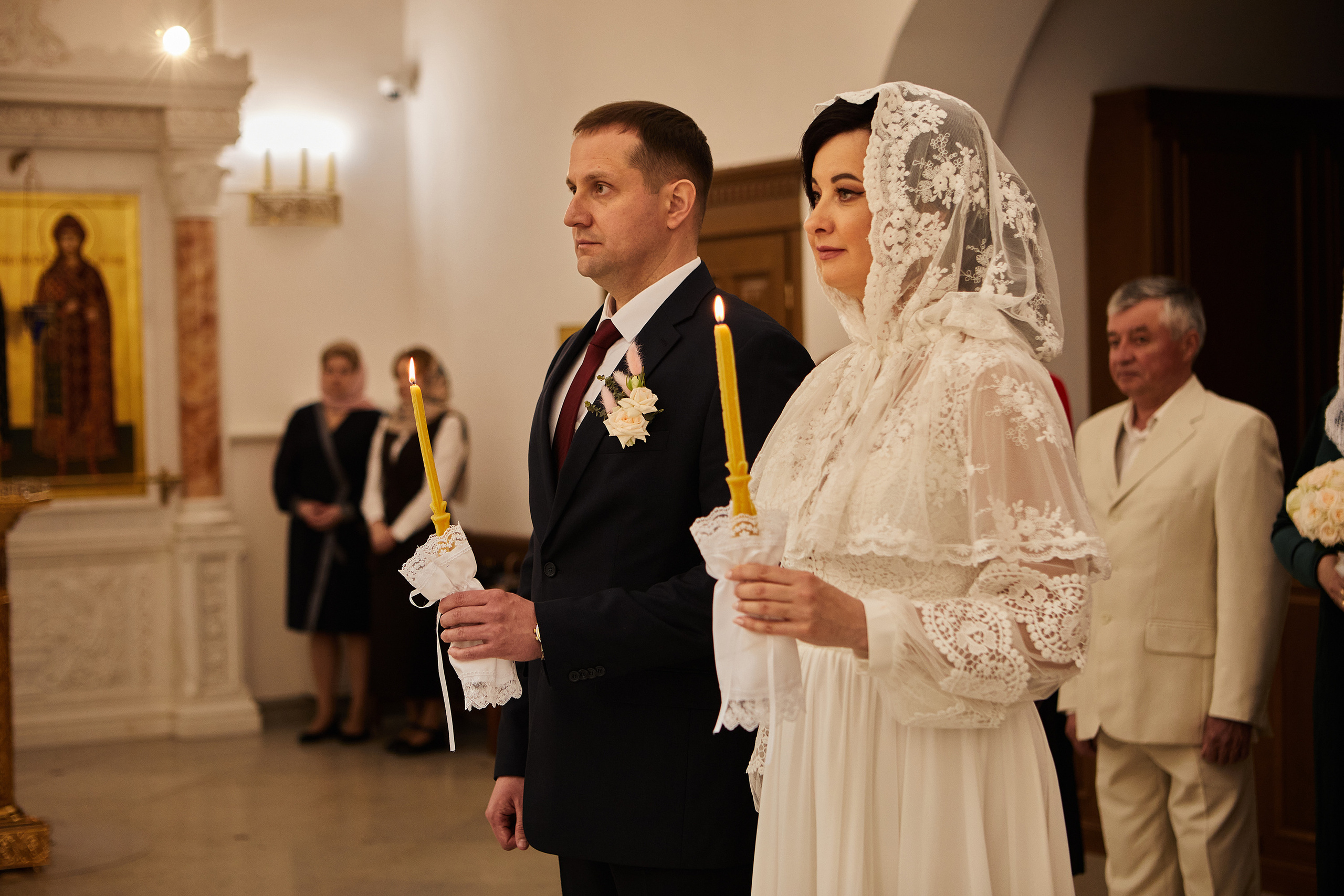 Венчание и Регистрация брака в Никольском храме. Репортажный Фотограф Москва Дарья Лунева