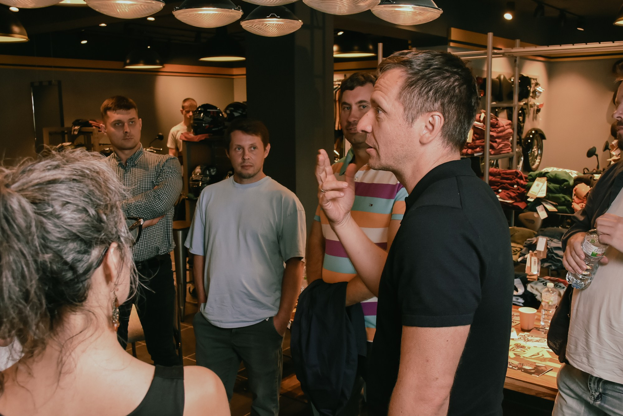 Встреча с Сергеем Пахомовым. Фотограф Максим Буряк