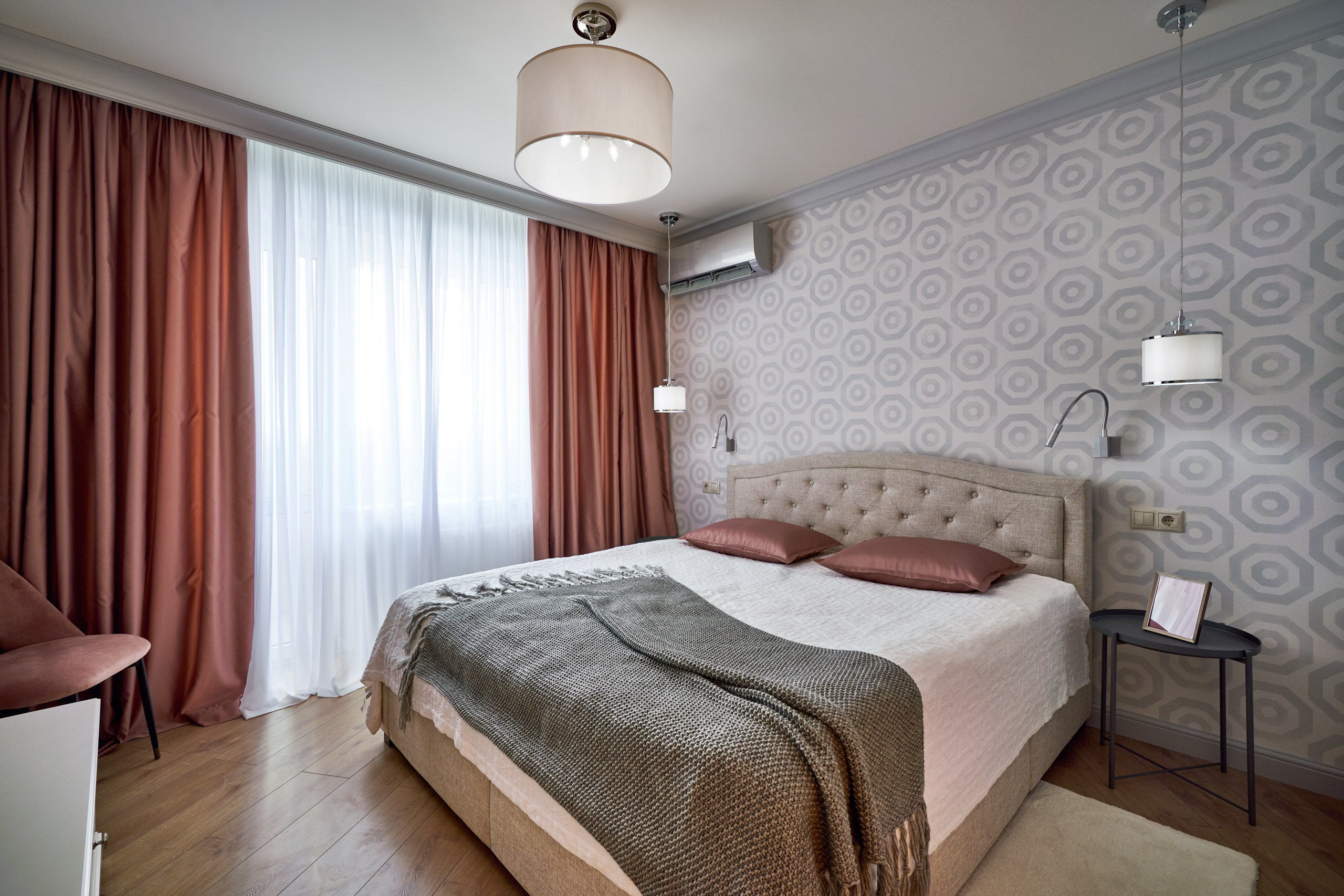 Демонстрационная квартира ЖК «Тургенев» - Краснодар - фото 6 - интерьер мастер спальни