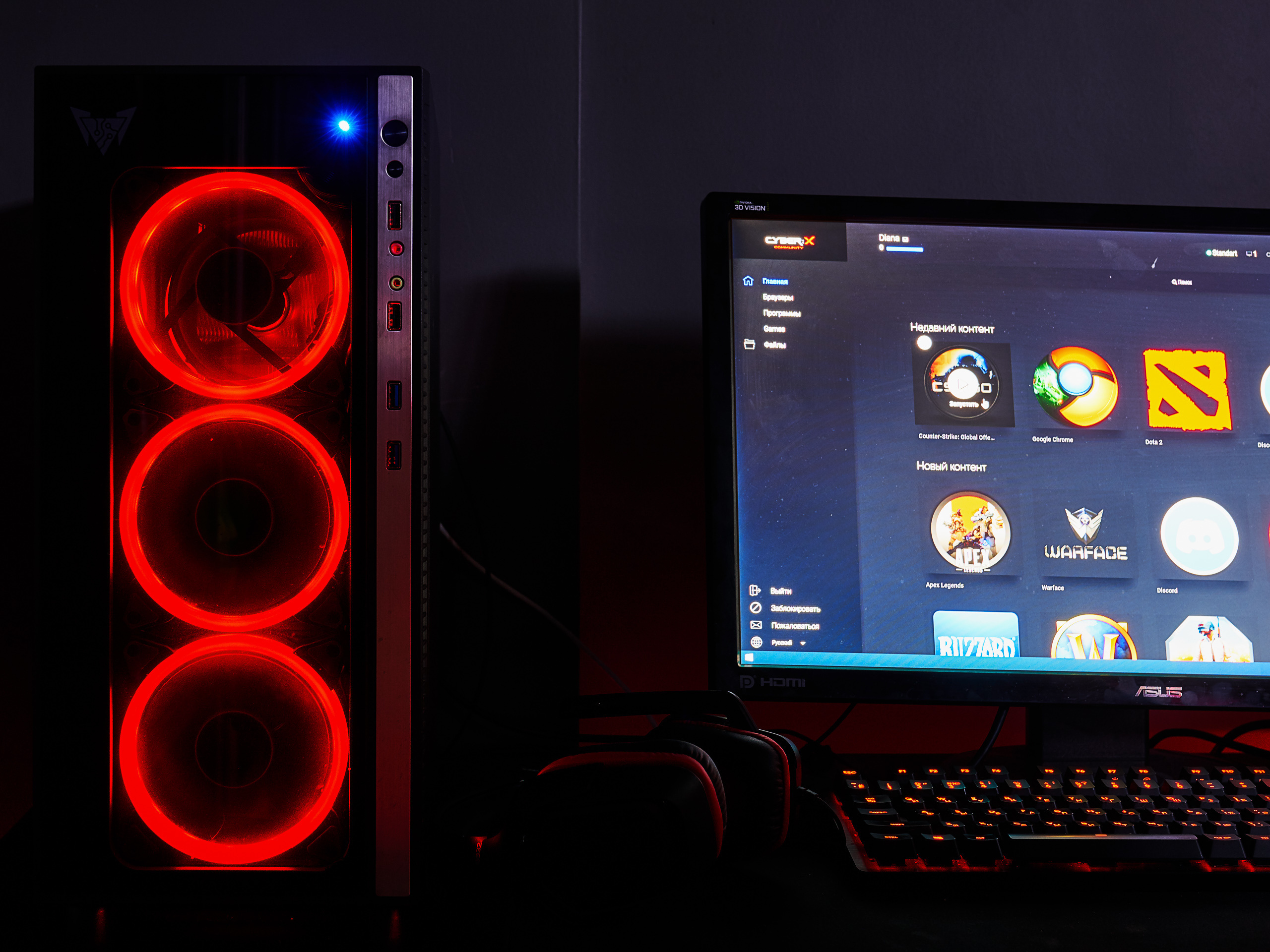 Кибер клуб CyberX community - Краснодар - фото 6 - интерьер