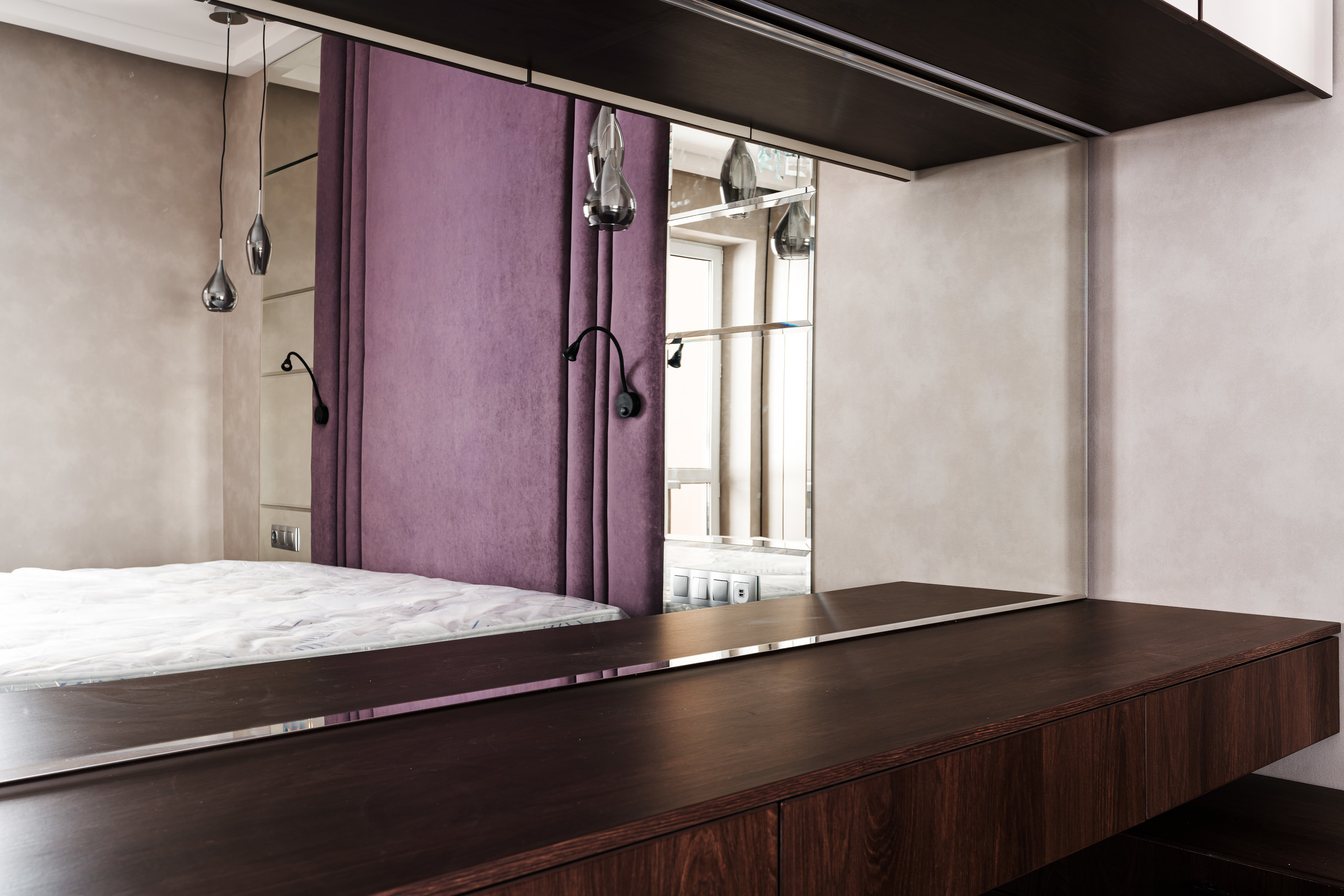 Квартира в Краснодаре - фото 12 - интерьер мастер спальни