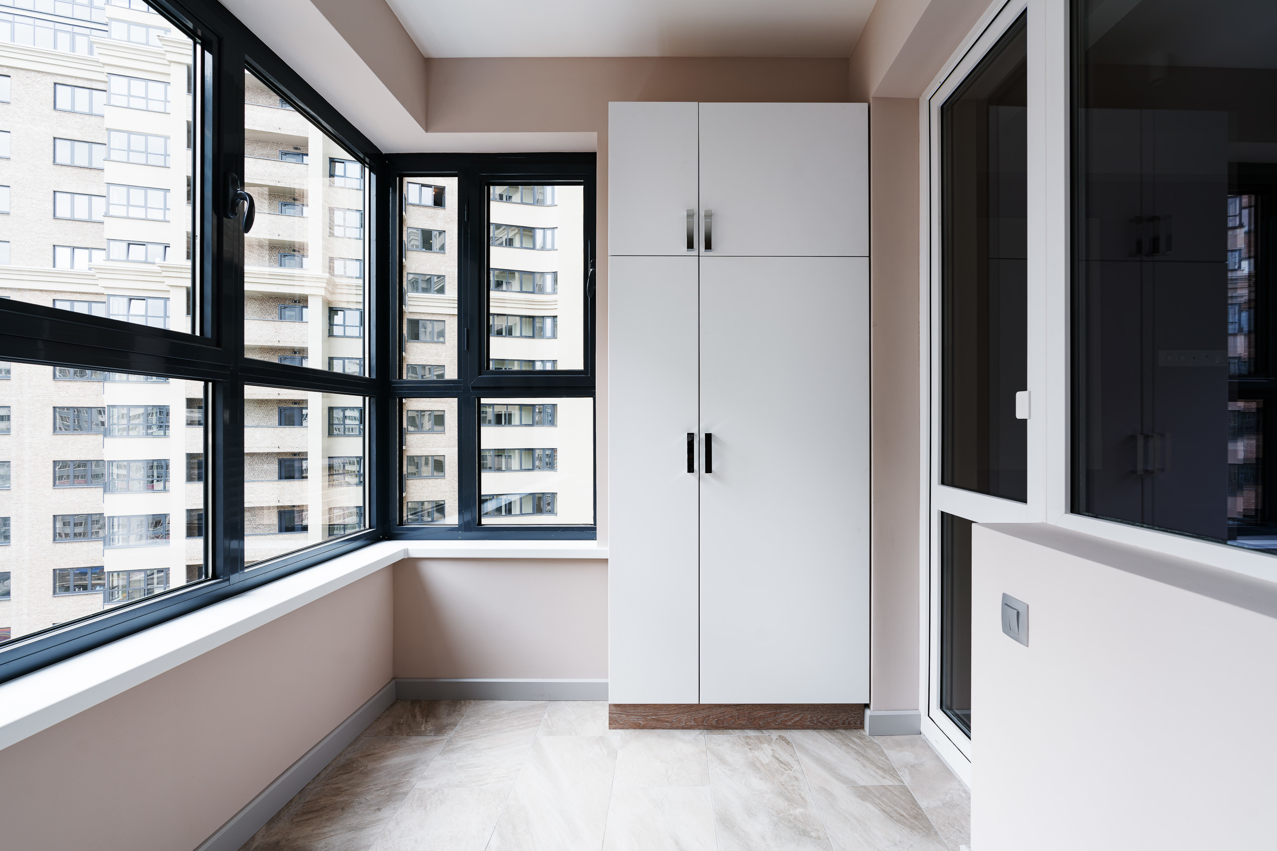 Квартира в Краснодаре - фото 5 - интерьер лоджии