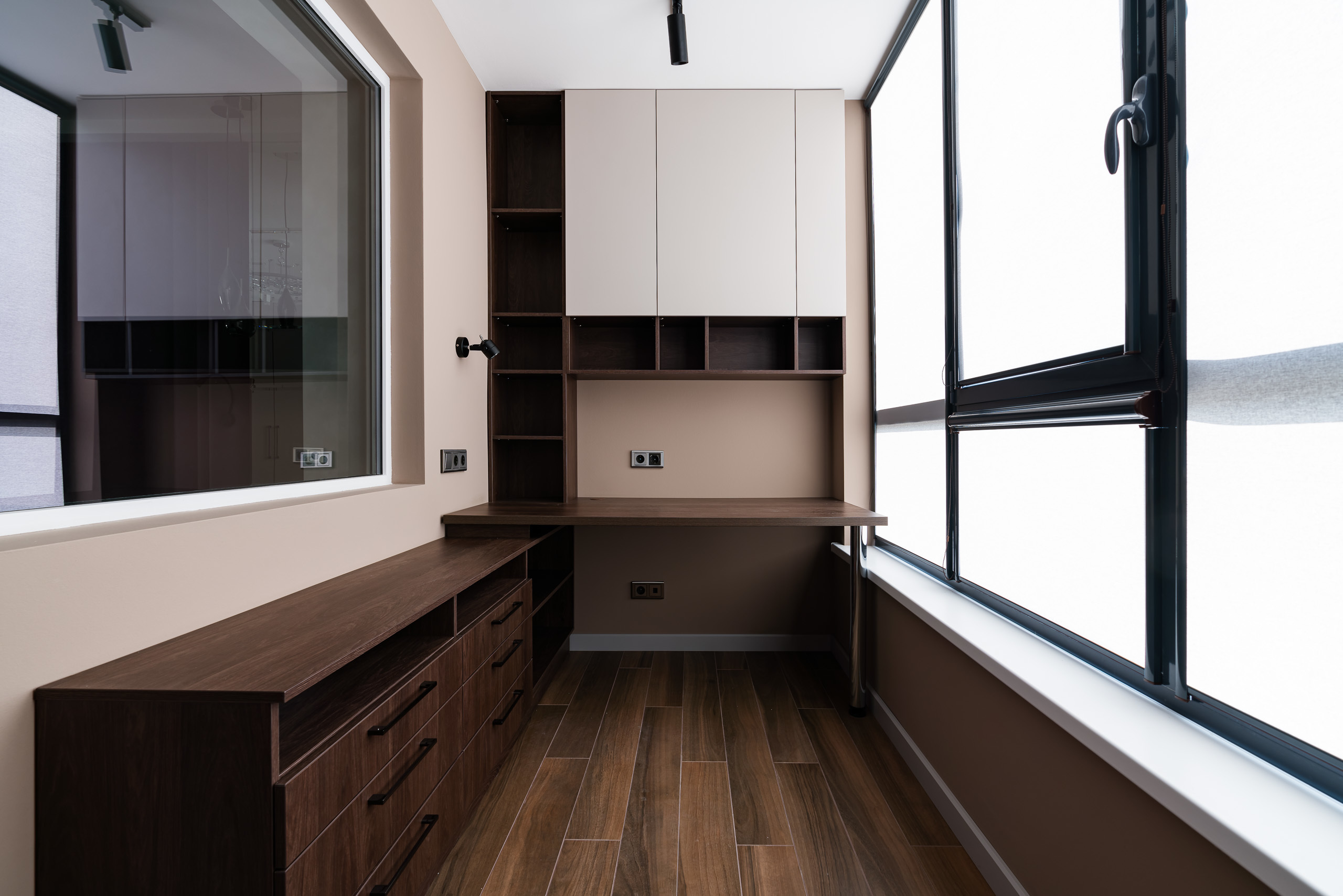 Квартира в Краснодаре - фото 14 - интерьер лоджии