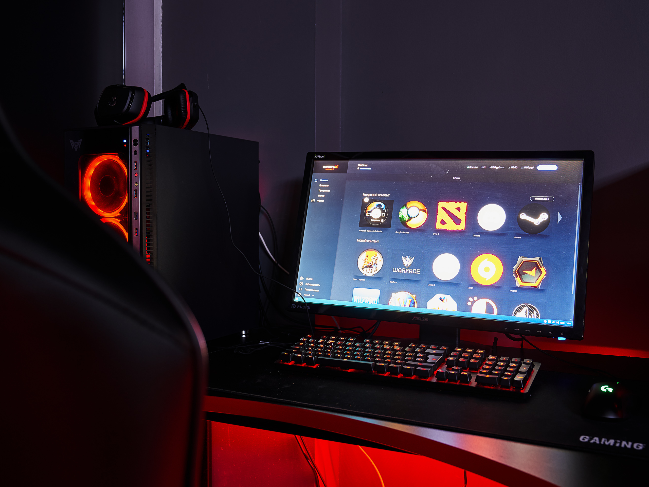 Кибер клуб CyberX community - Краснодар - фото 4 - интерьер