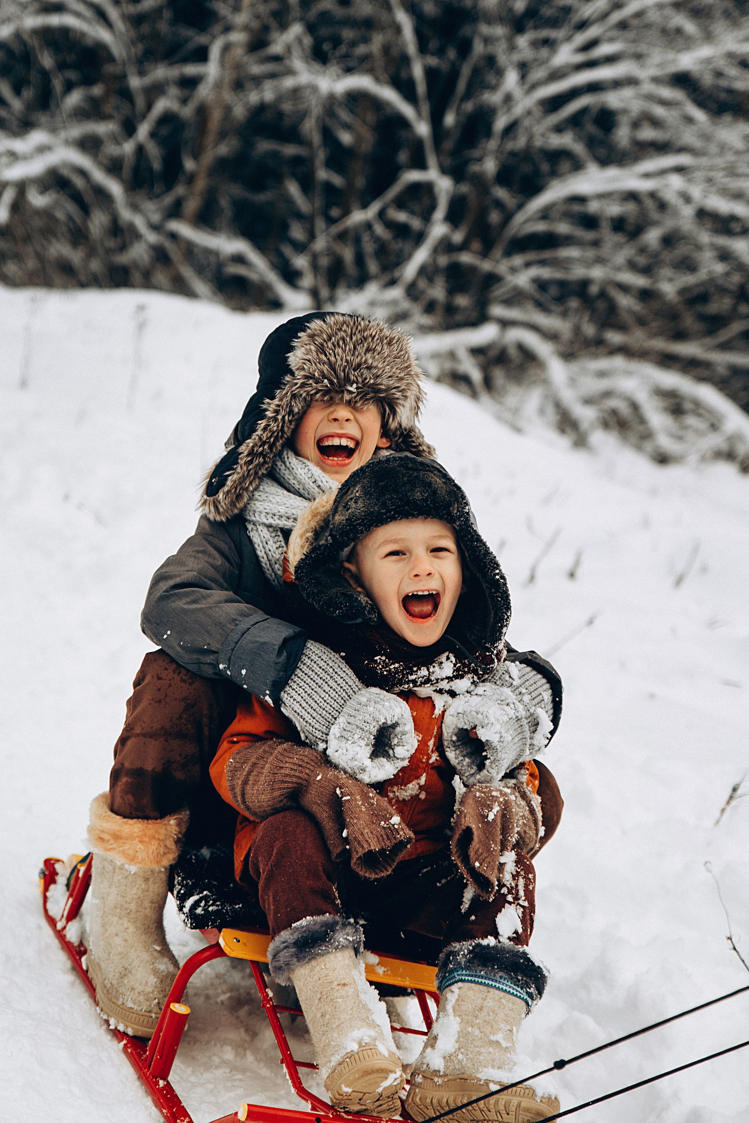 Зимние радости. Репортажный и детский фотограф в Минске
