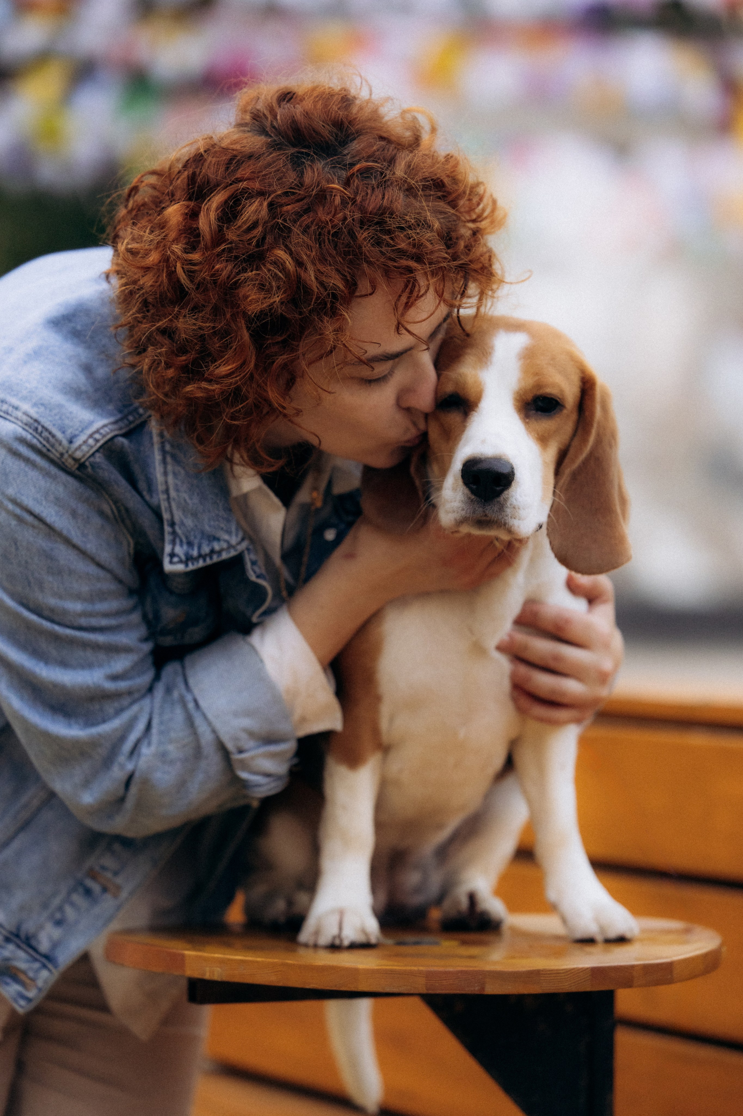 Анна и Рэна. Рассвет в Москве. Фотограф анималист в Казани Алина Сулейманова. Фотограф животных