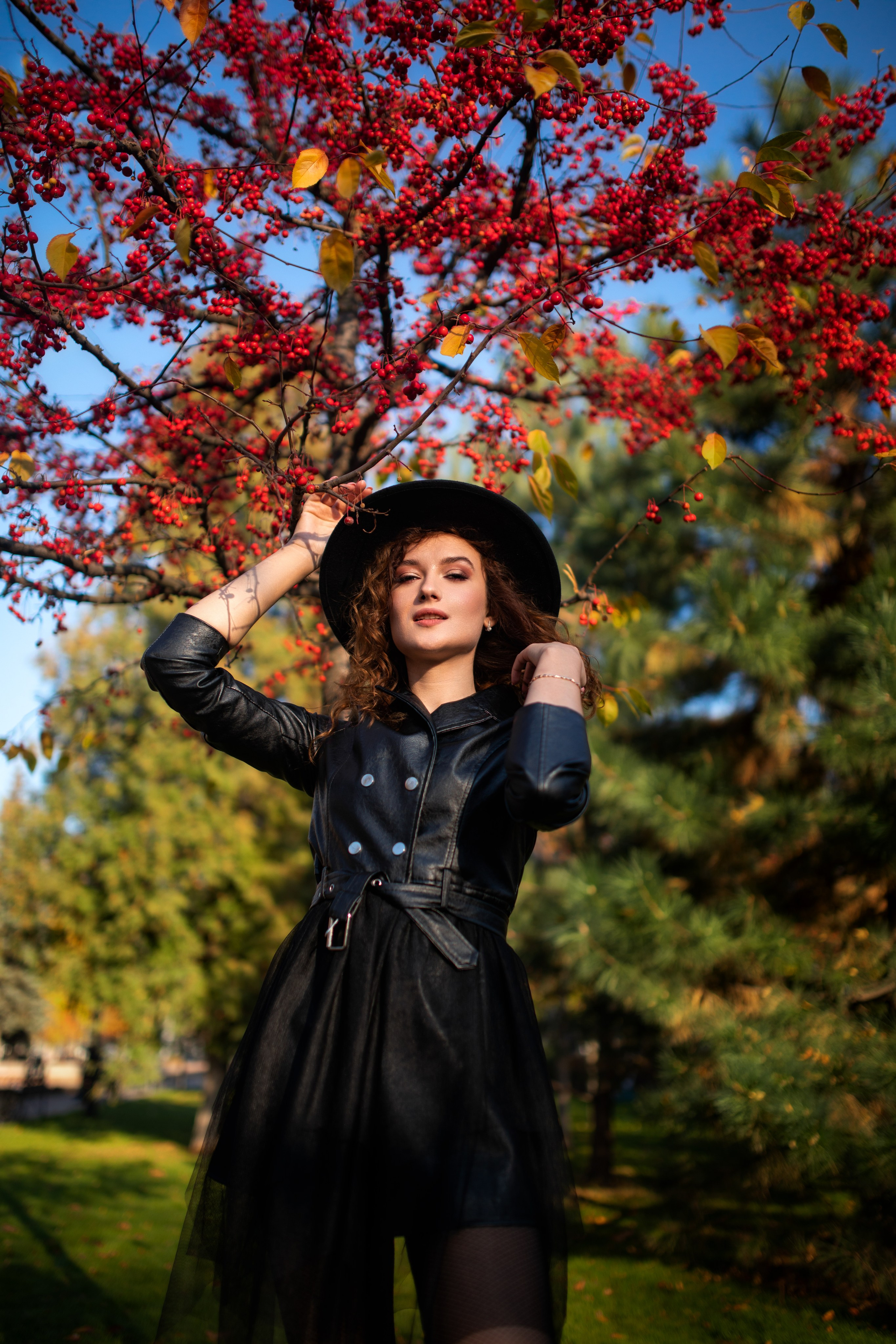 Осенняя фотосъемка в парке с Анастасией в формате для «себя»