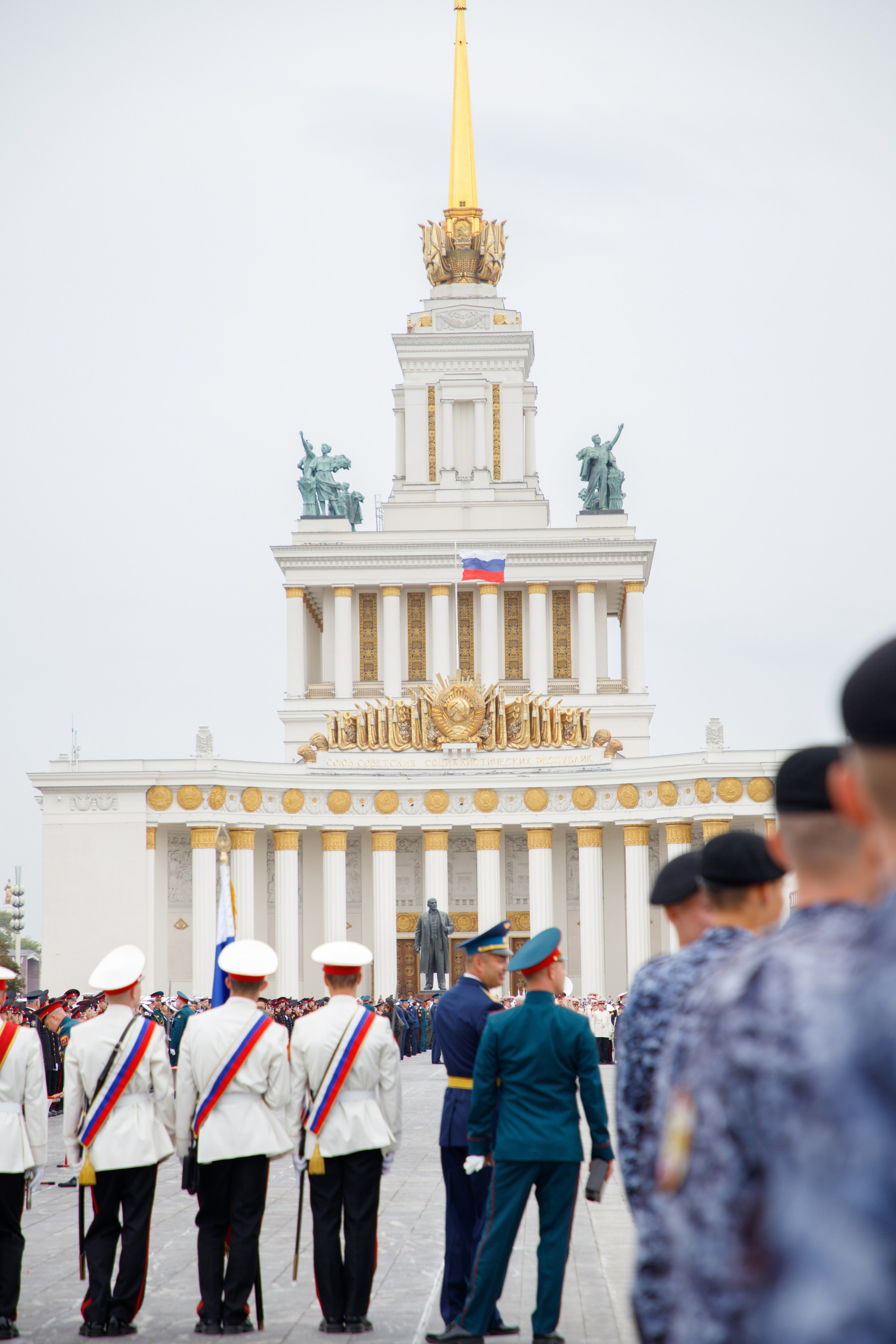 Посвящение в кадеты. Москва, ВДНХ