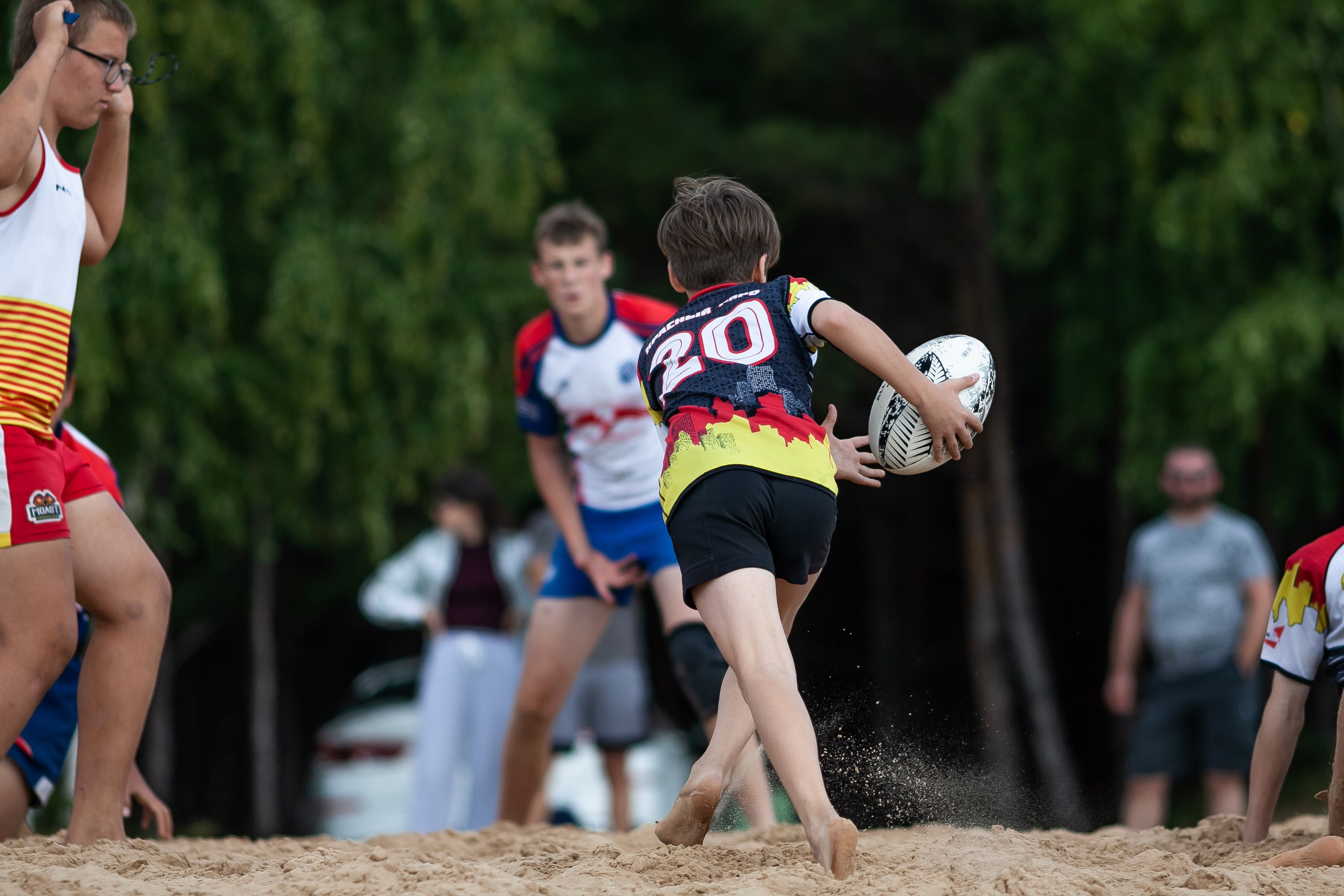 «Кубок «Молота» по пляжному Регби. Фотография