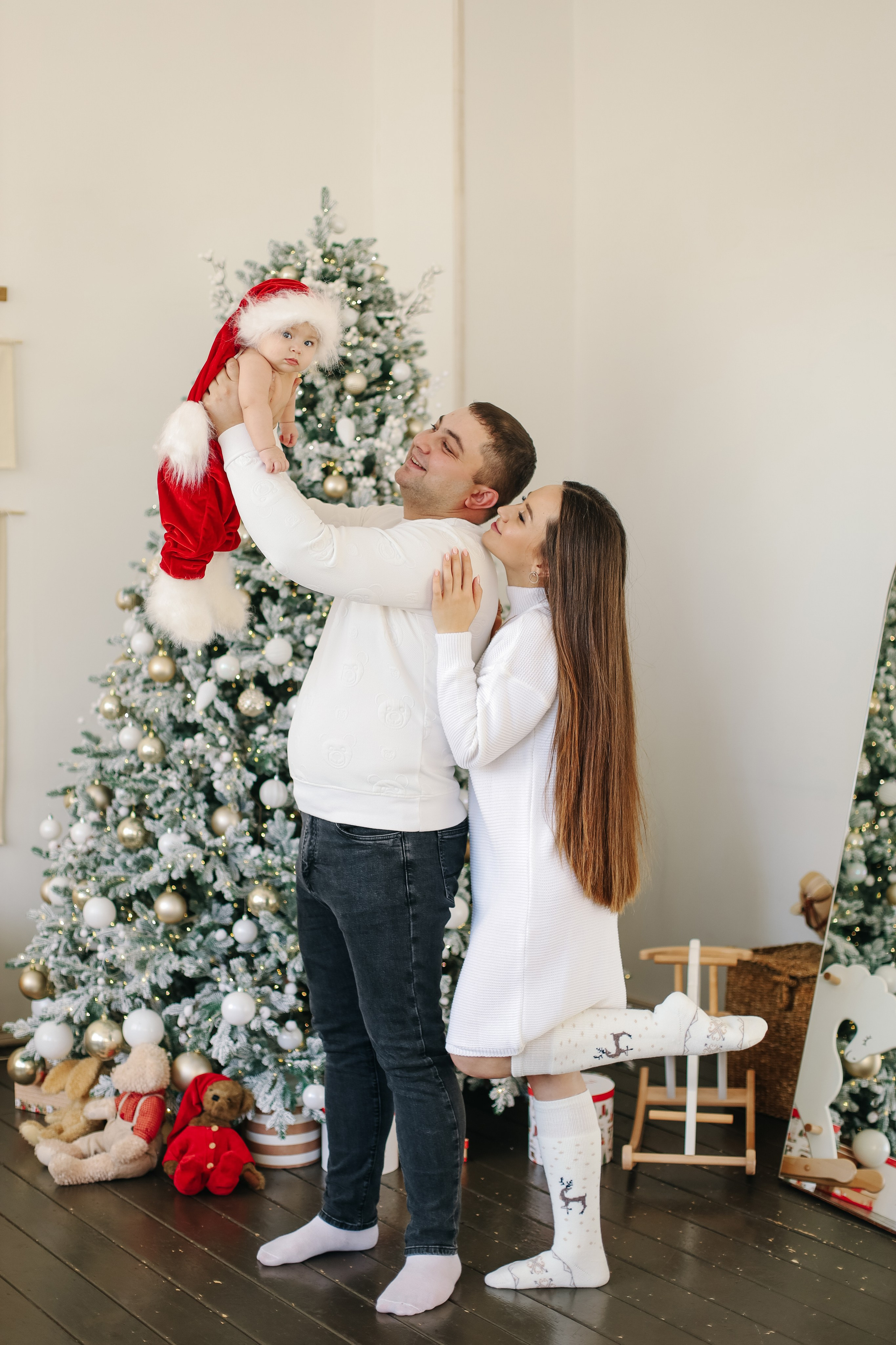 Новогодняя семейная фотосессия. Семейный и свадебный фотограф в Пензе Валерия Филюкова