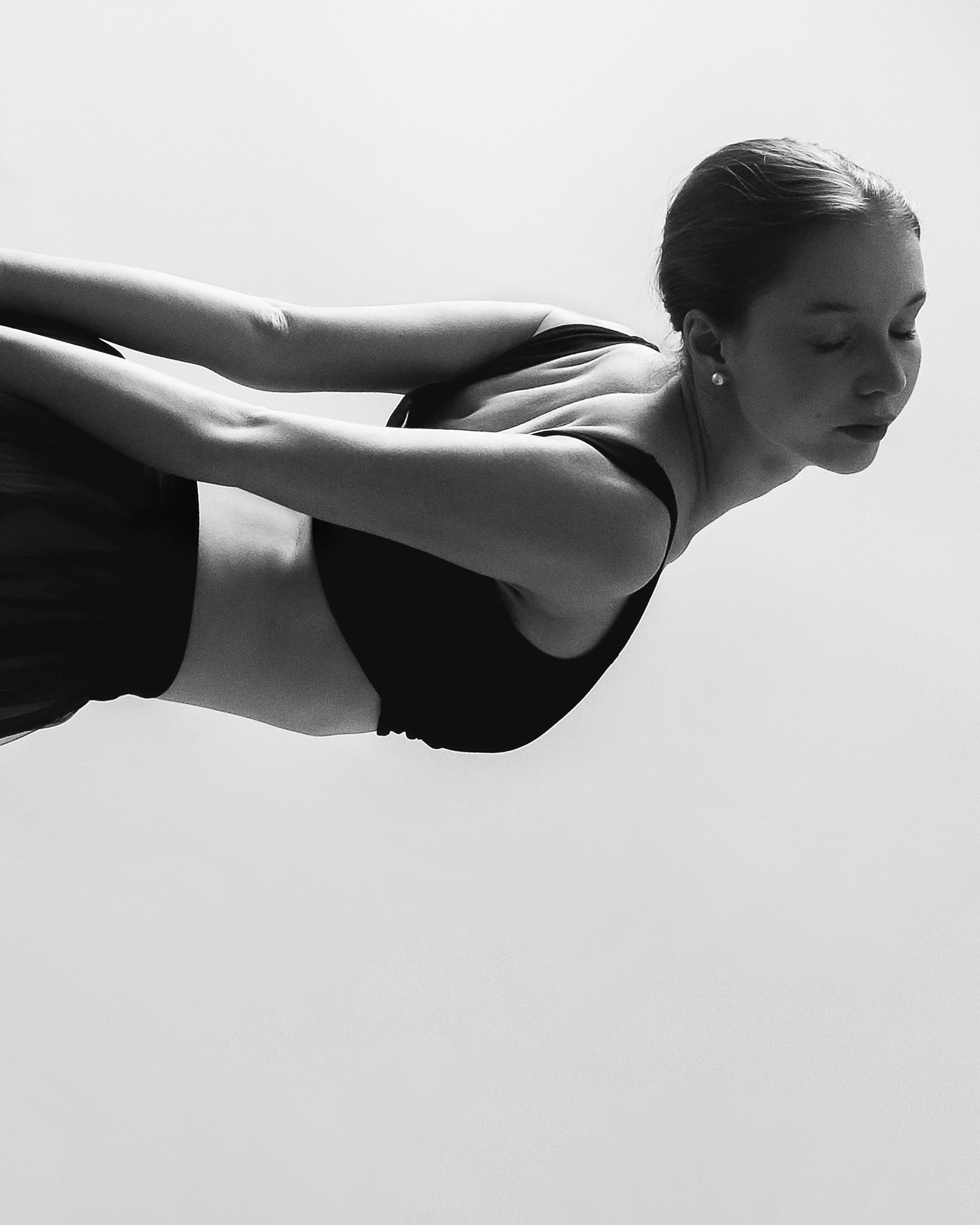 перевернутый женский портрет