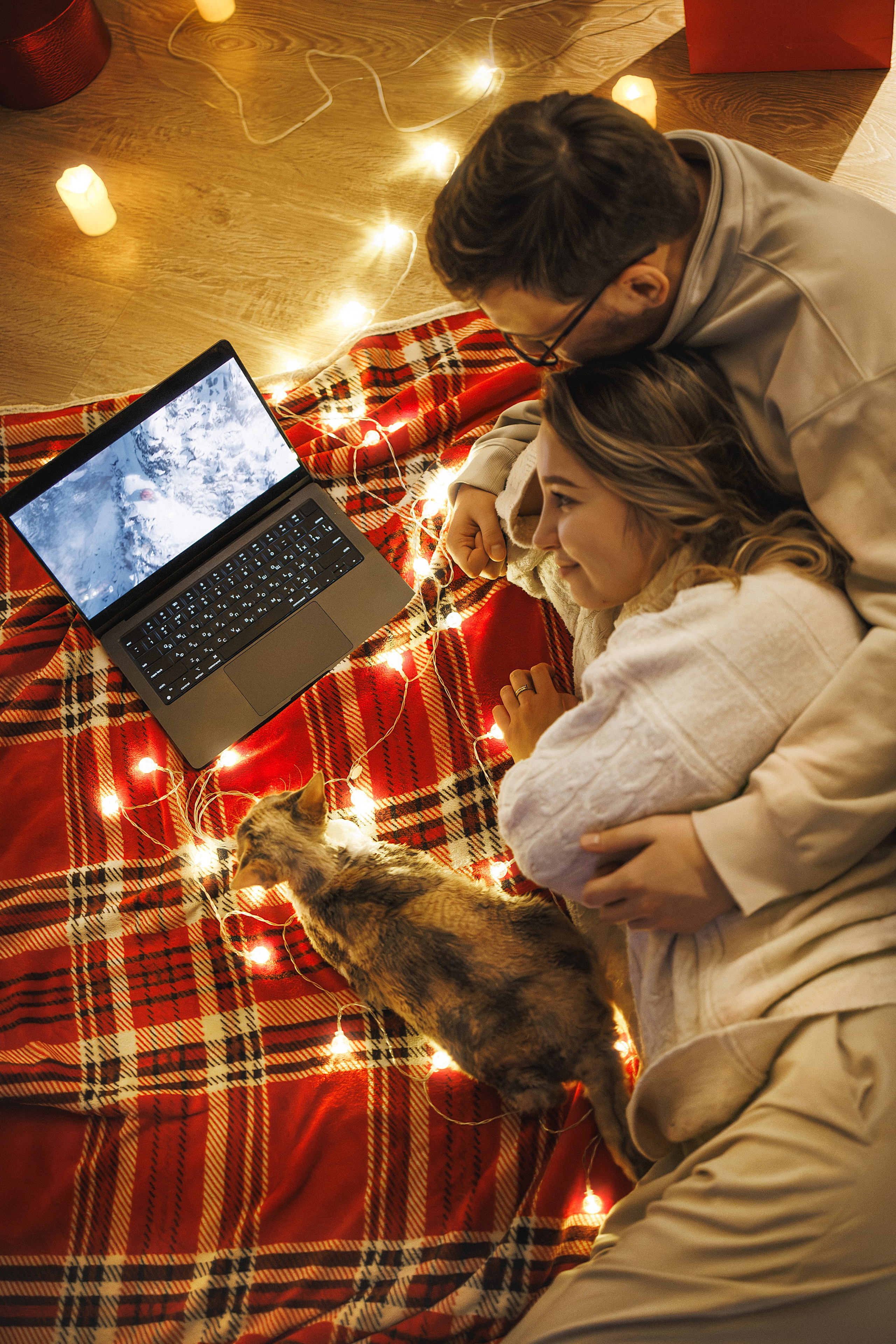 Домашняя новогодняя. Фотограф Анималист в Москве Анастасия Жучкова