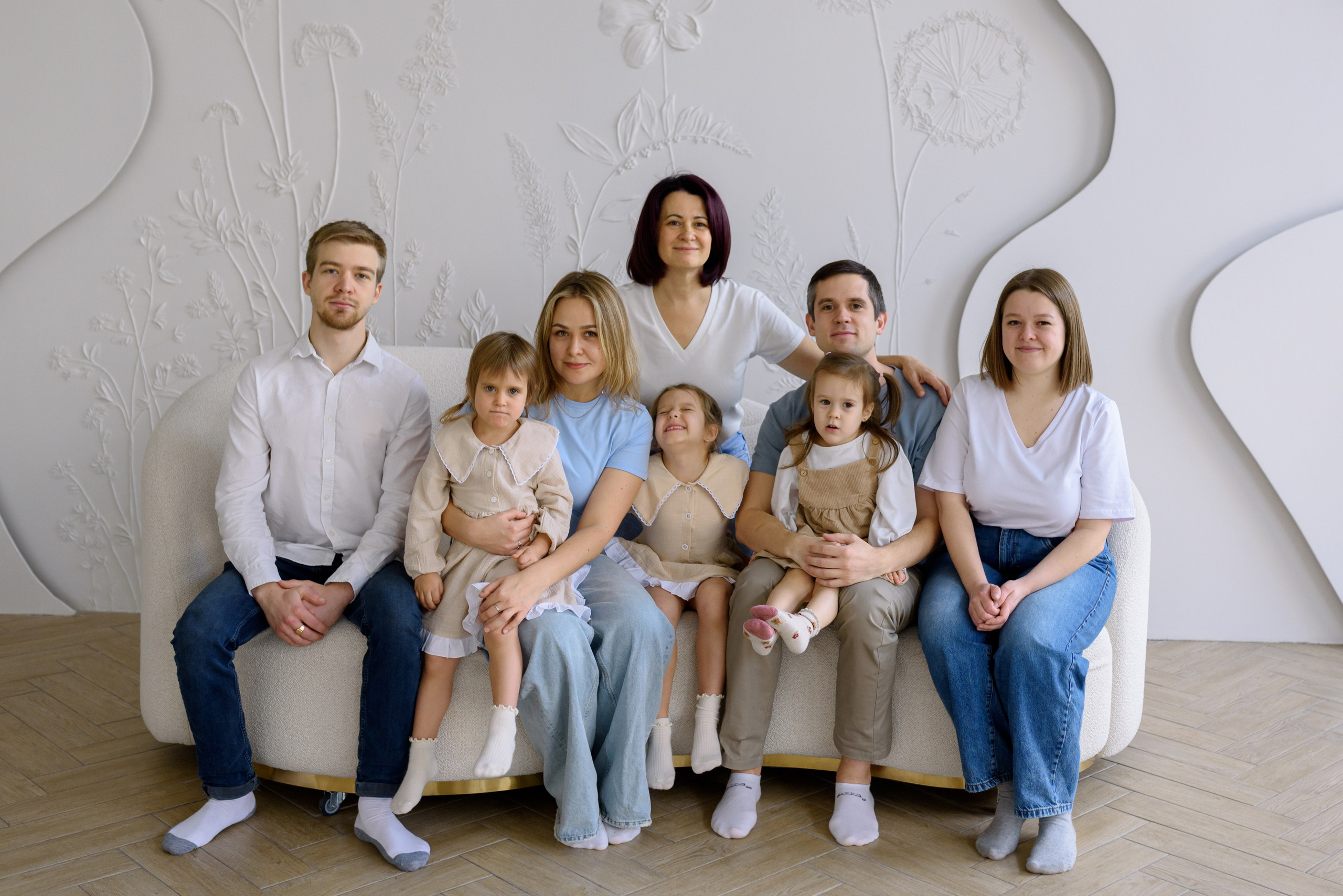 Большая семейная съемка. Ульяна Сёмина, фотограф, Москва