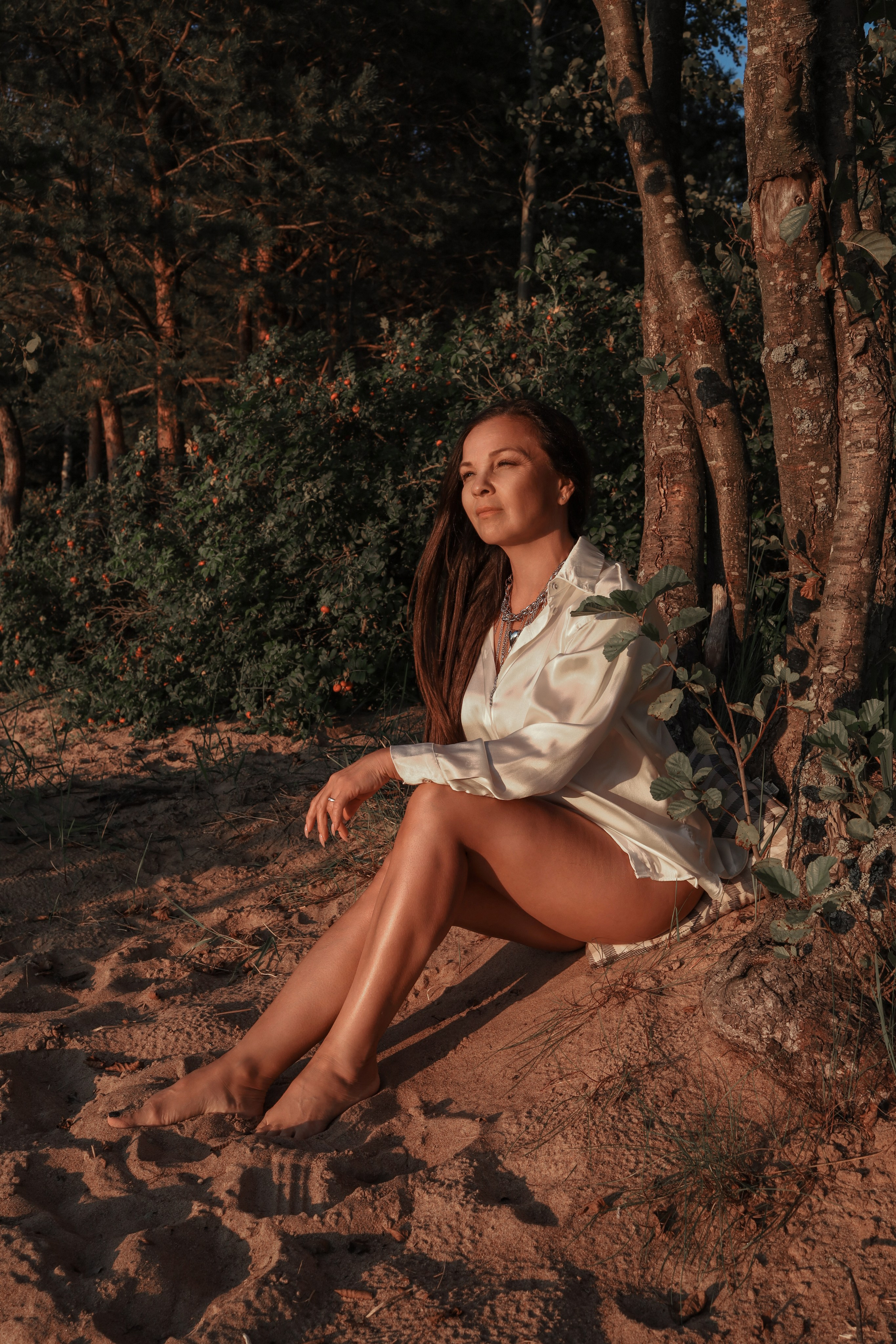 Натали, закат, финский залив. Женский портрет и немного больше в Санкт-Петербурге