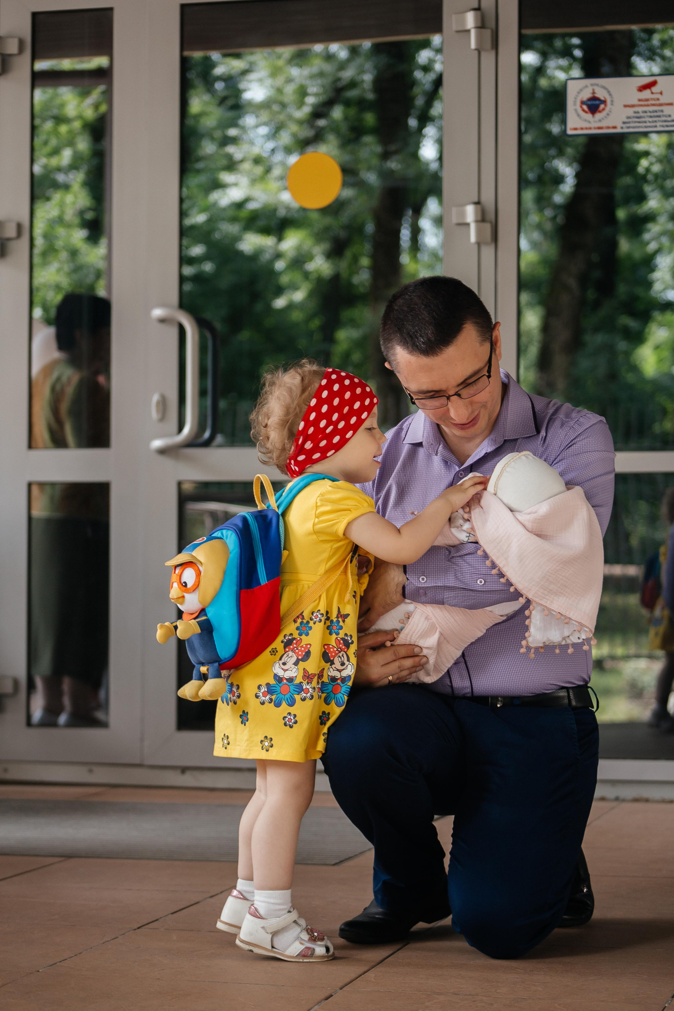 Выписка ребенка из Перинатального центра города Ставрополя. Фотограф Ставрополь Пятигорск Елизавета Дарина