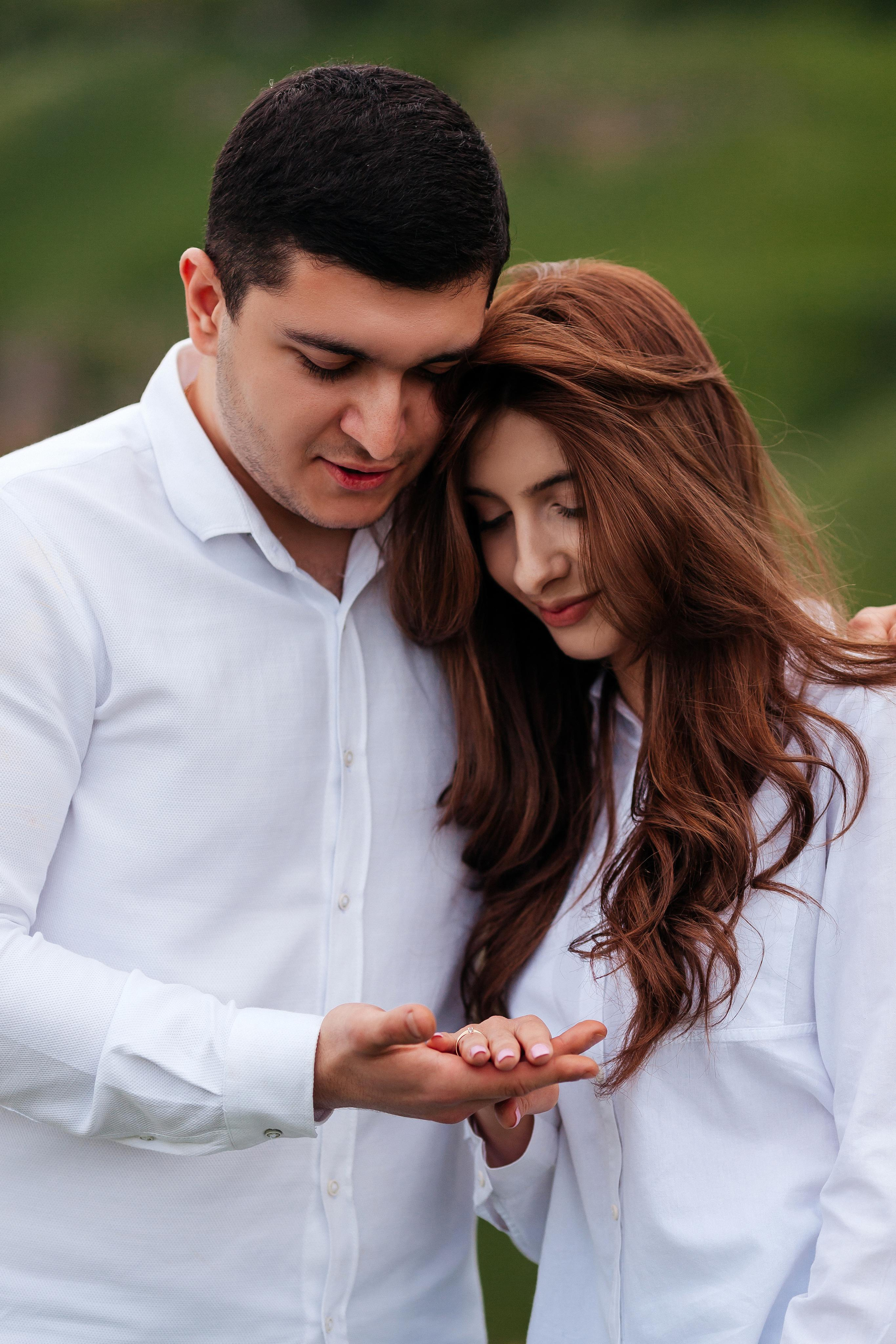 Предложение руки и сердца — Березовское ущелье Кисловодск. Фотограф Ставрополь Пятигорск Елизавета Дарина