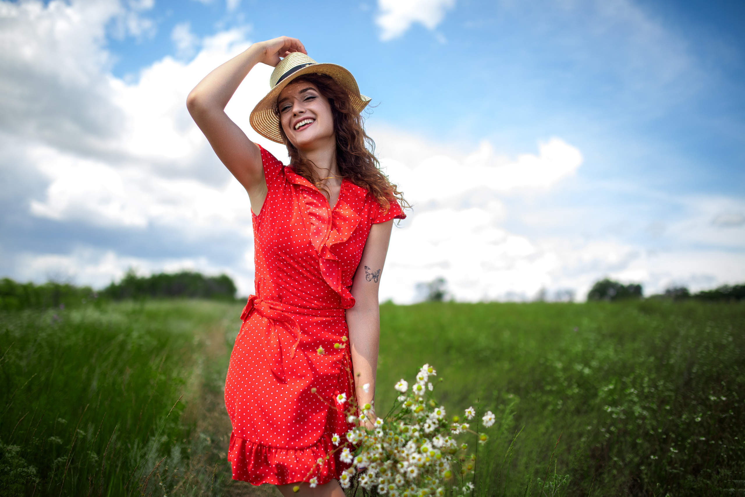 Съемка с Анастасией на природе в формате для «себя»