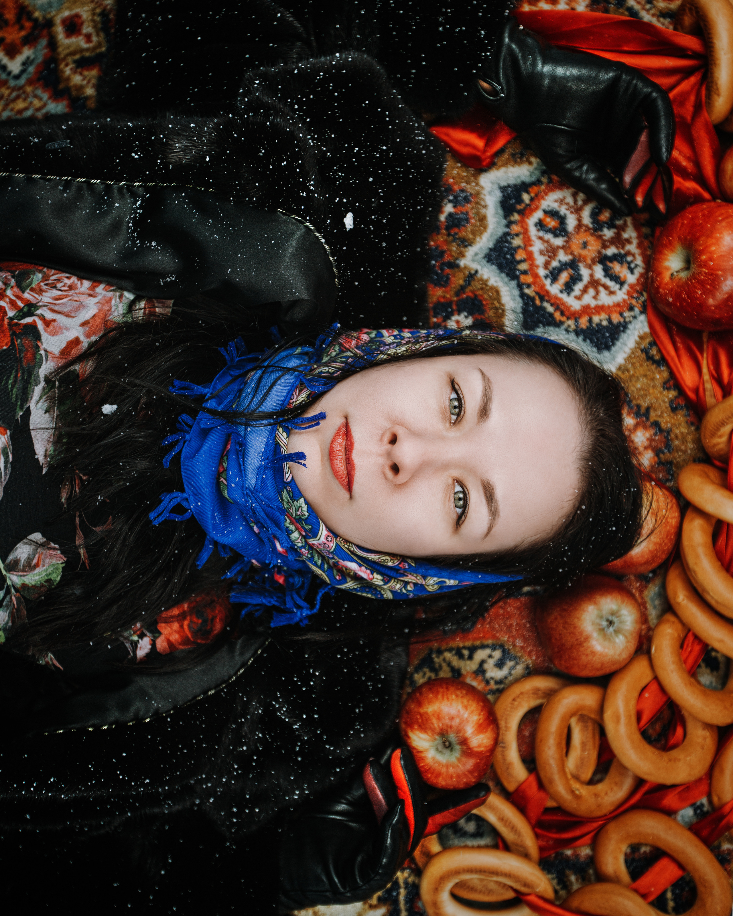 Творческий сет с баранками и самоваром. Александра. Сайт фотографа на Субару Оля Аф