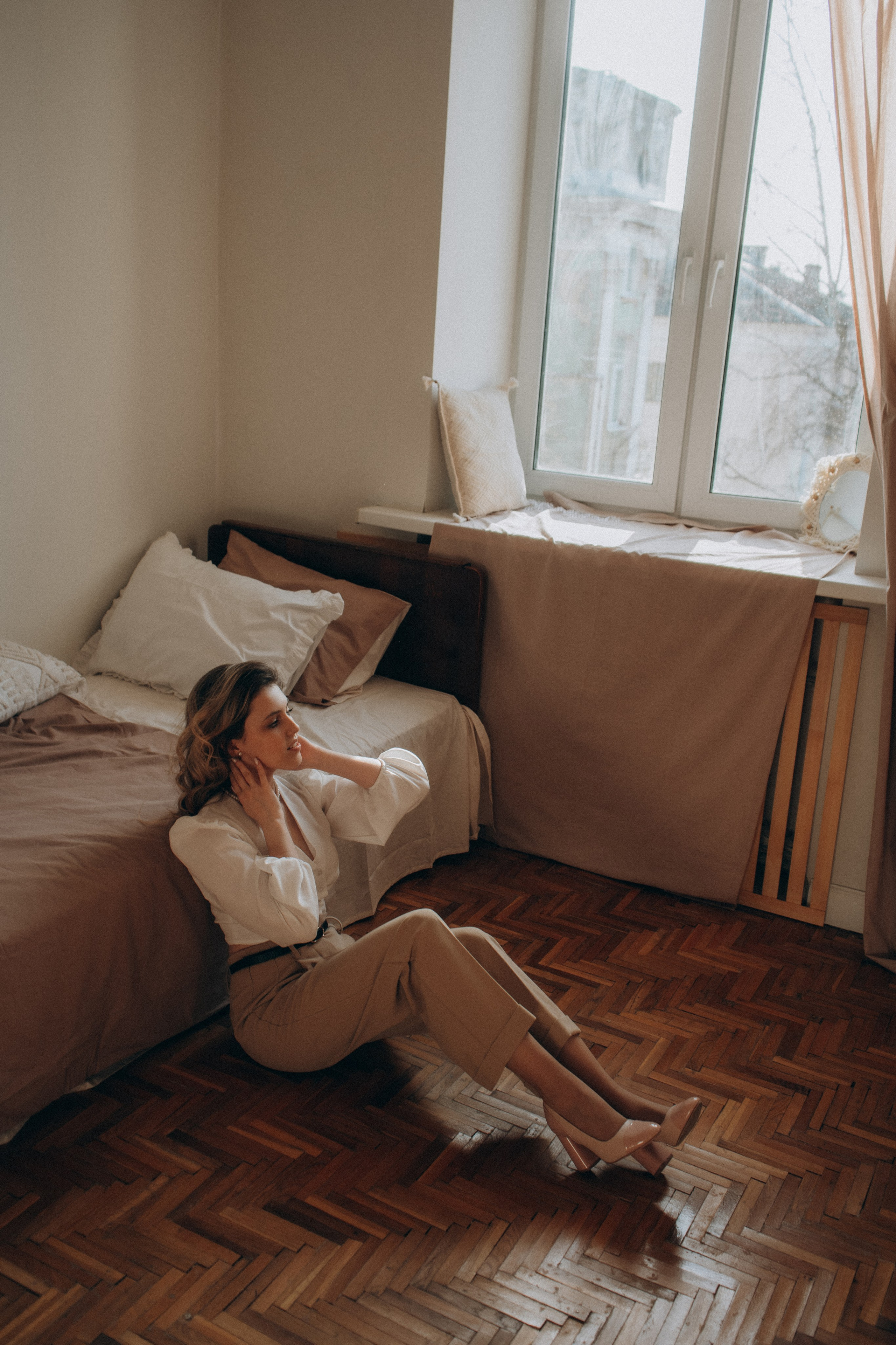 Портретная индивидуальная фотосессия в Москве. Фотограф Москва Виктория-Антуанетта