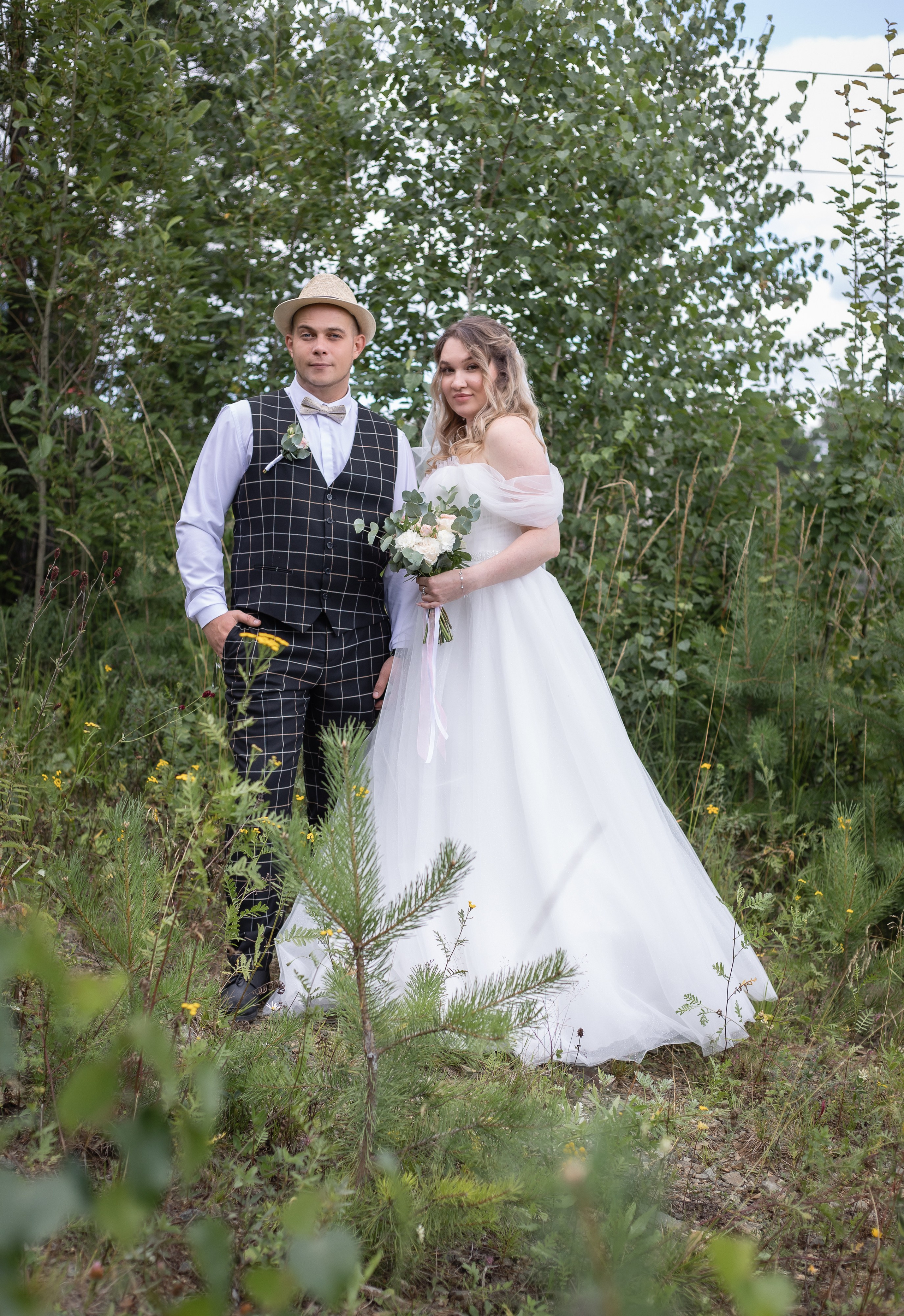 Свадебная фотосессия за городом. Фотограф Татьяна Орлова