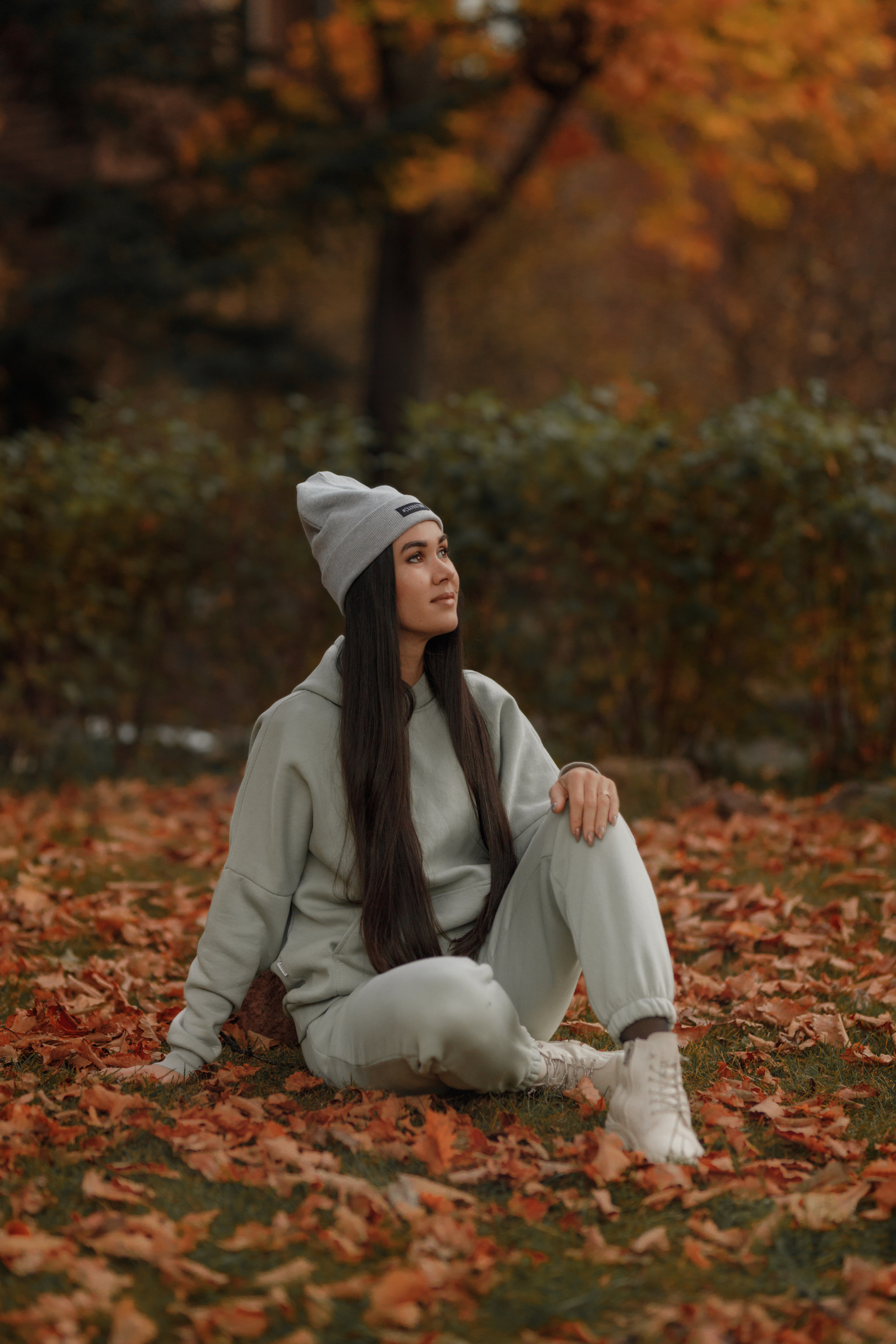 Анна, осенняя фотопрогулка. Фотограф женского портрета, беременности и материнства Харькова Елена