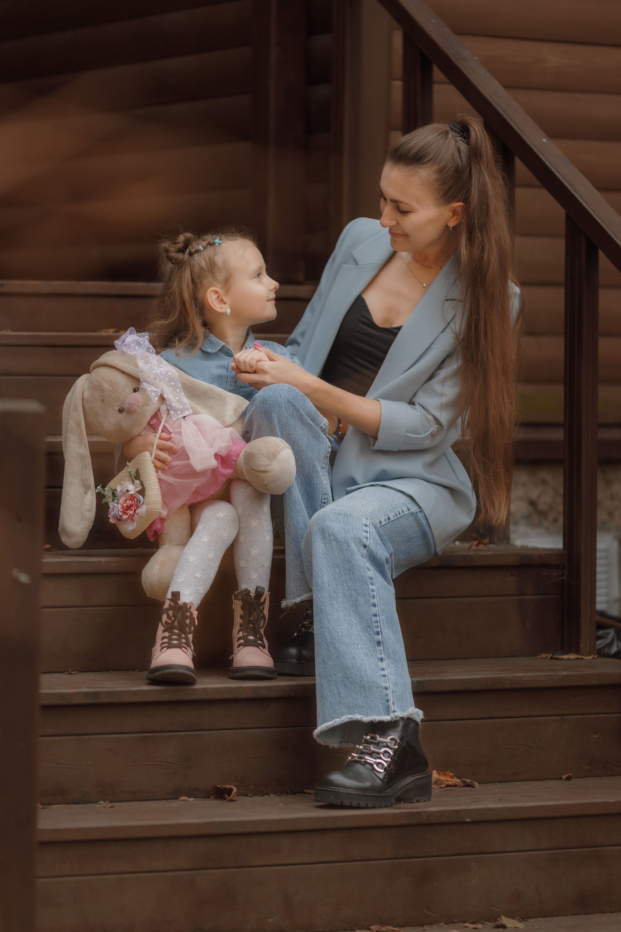 Юлия с семьей. Фотограф женского портрета, беременности и материнства Харькова Елена
