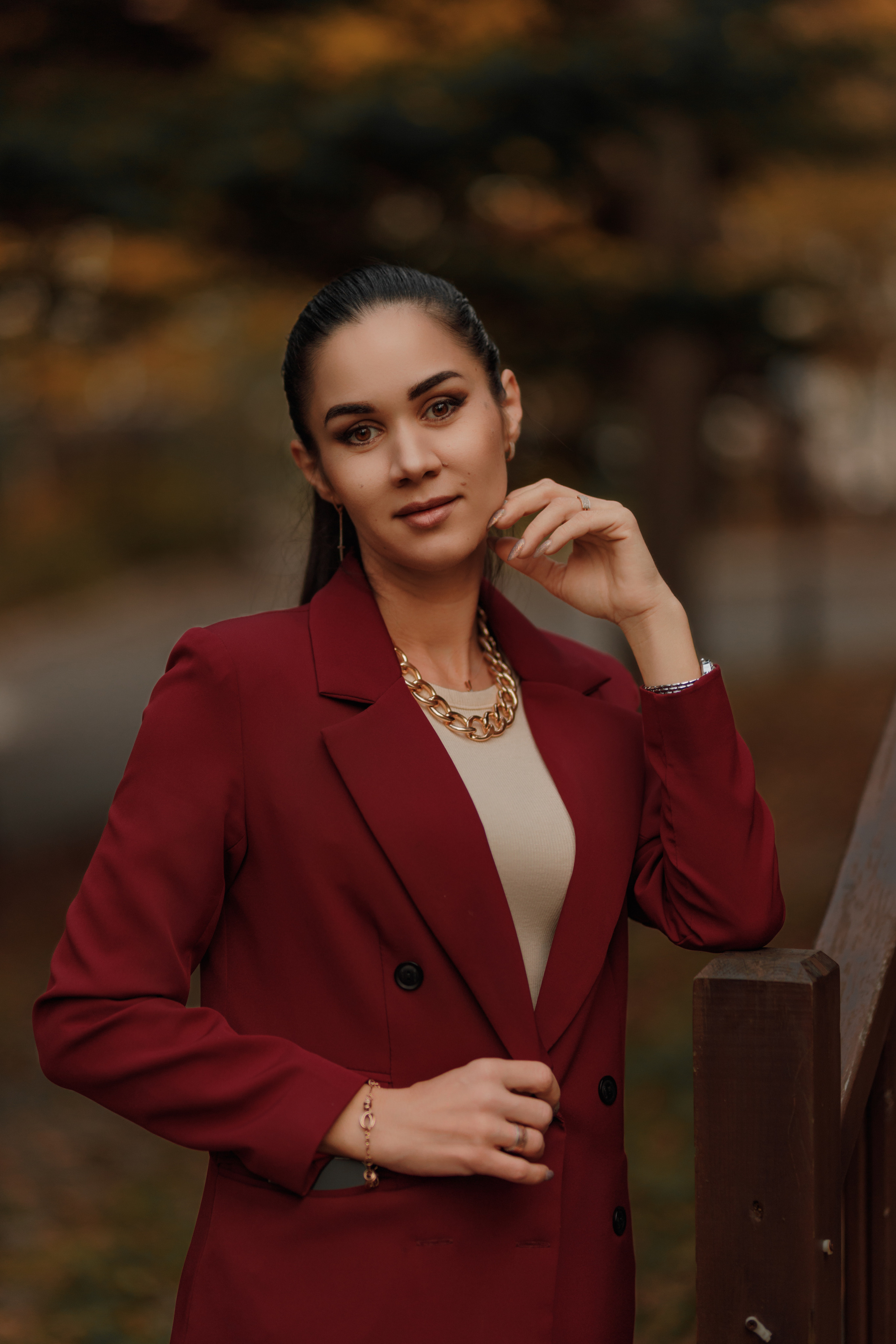 Анна, осенняя фотопрогулка. Фотограф женского портрета, беременности и материнства Харькова Елена